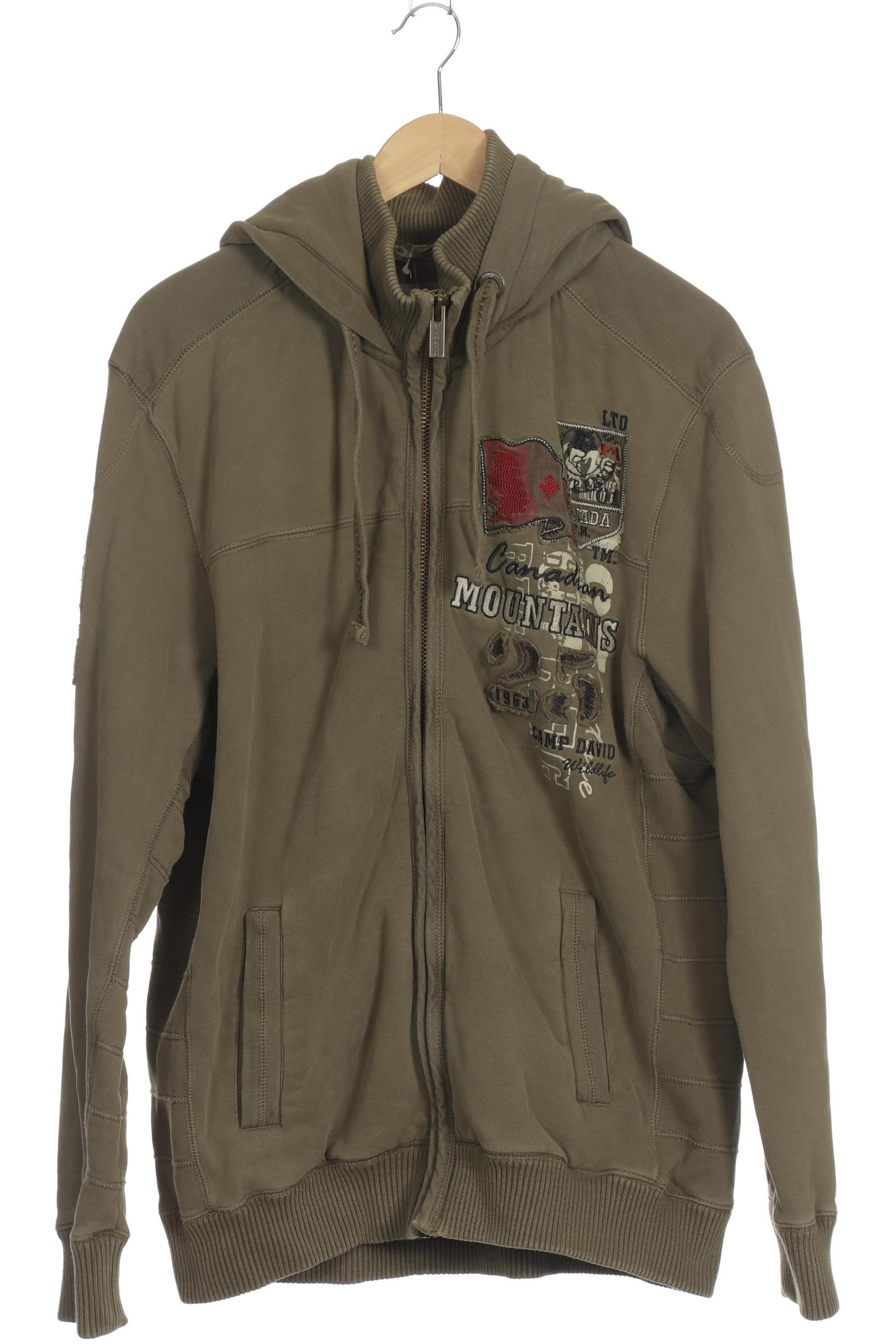 

Camp David Herren Kapuzenpullover, grün, Gr.