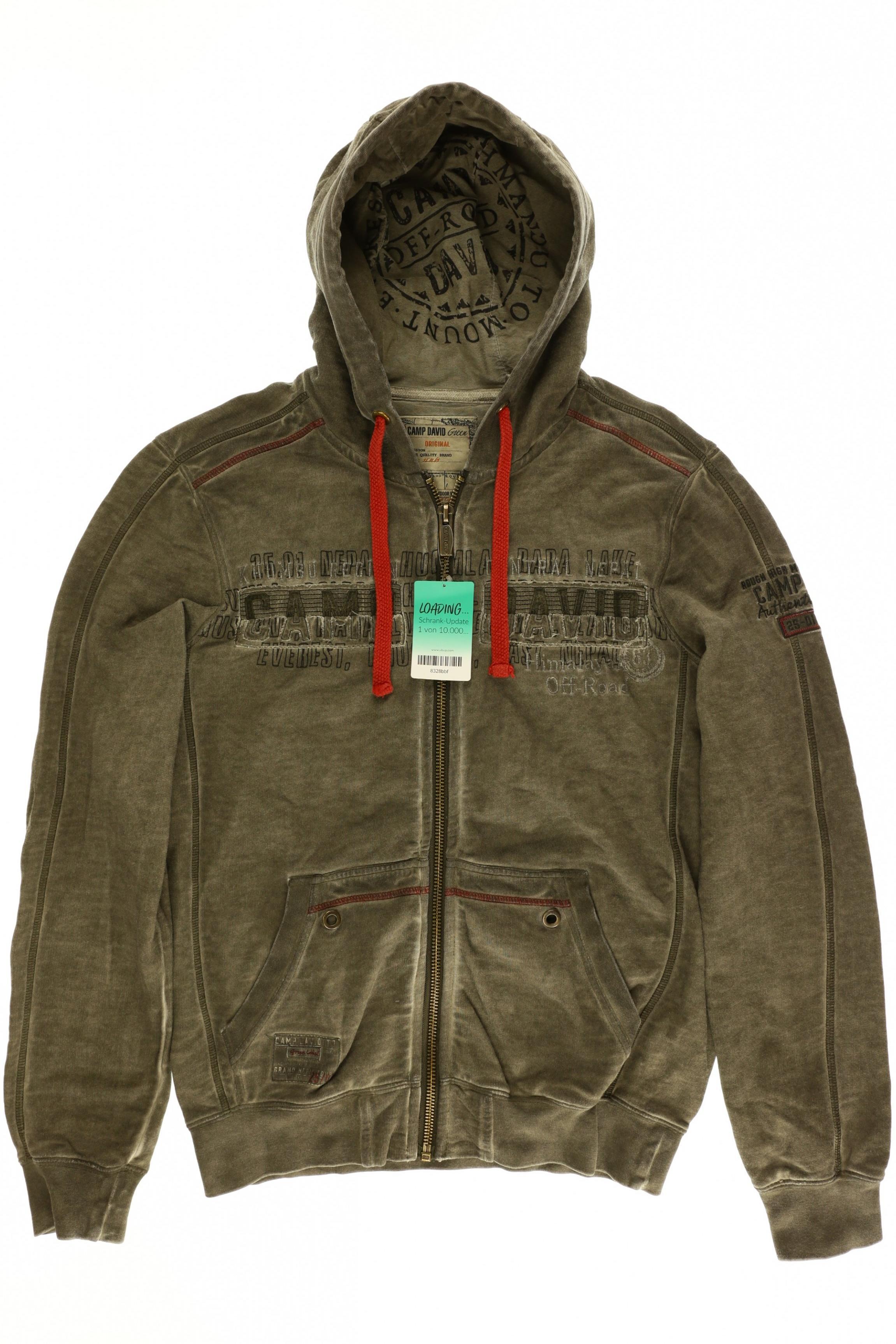 

Camp David Herren Kapuzenpullover, grau, Gr.