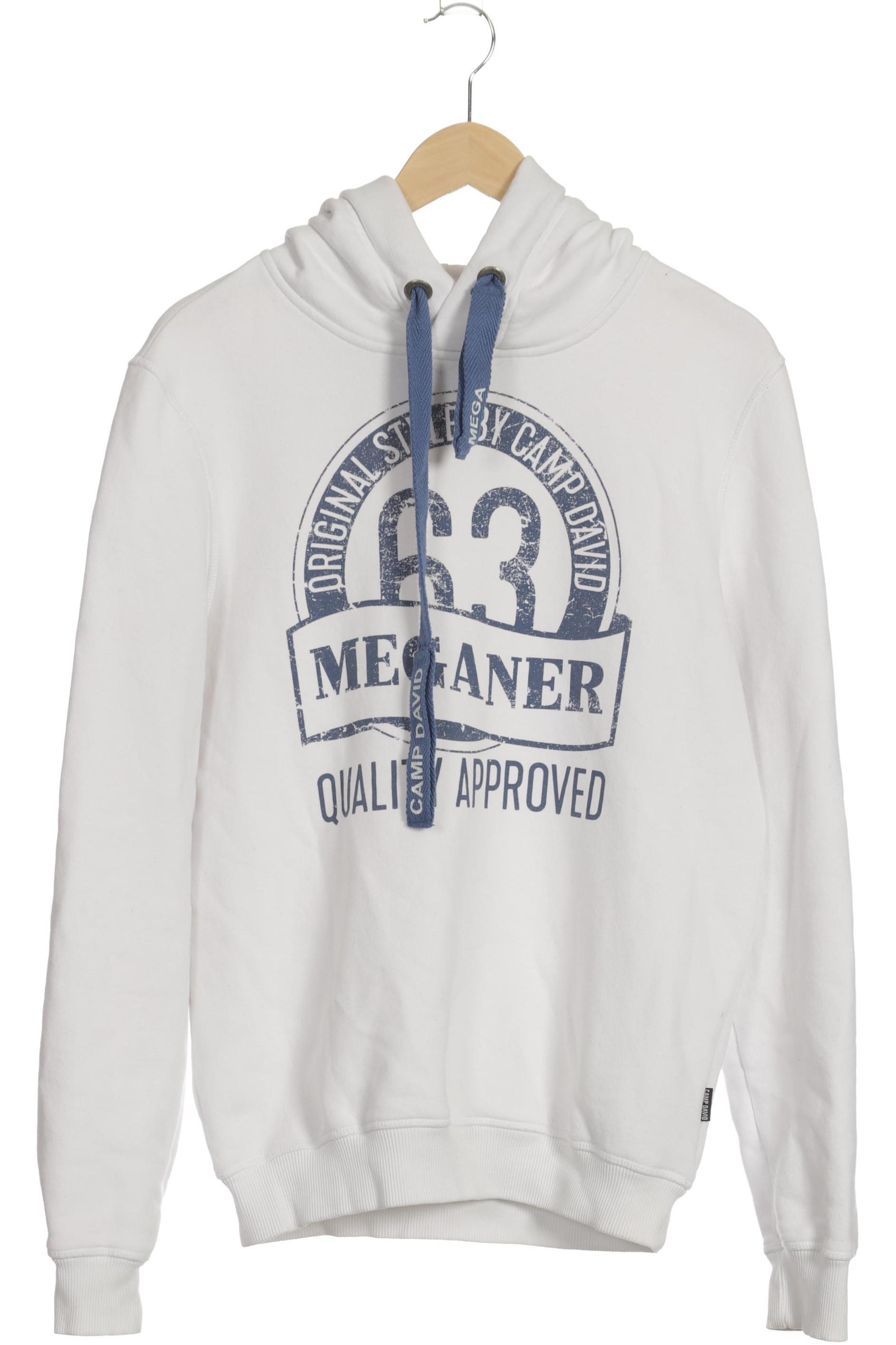 

Camp David Herren Kapuzenpullover, weiß, Gr.