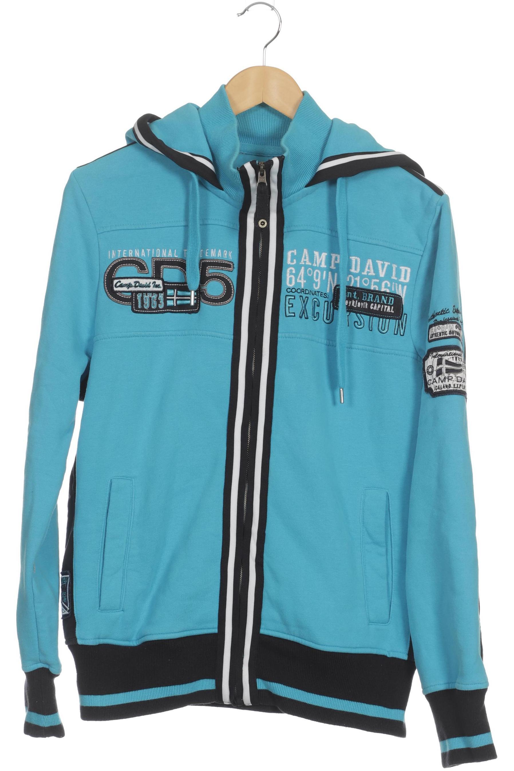 

Camp David Herren Kapuzenpullover, blau, Gr.
