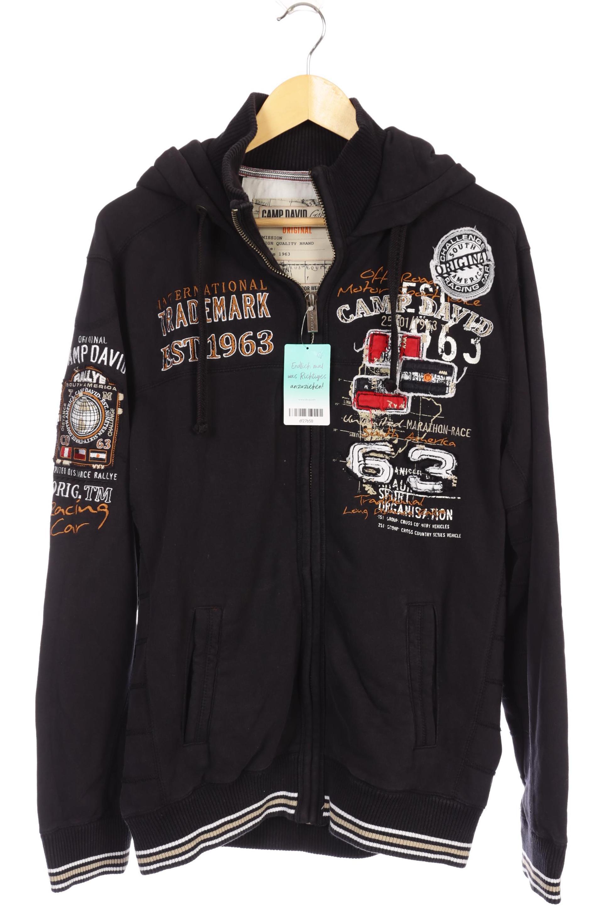 

Camp David Herren Kapuzenpullover, blau, Gr.