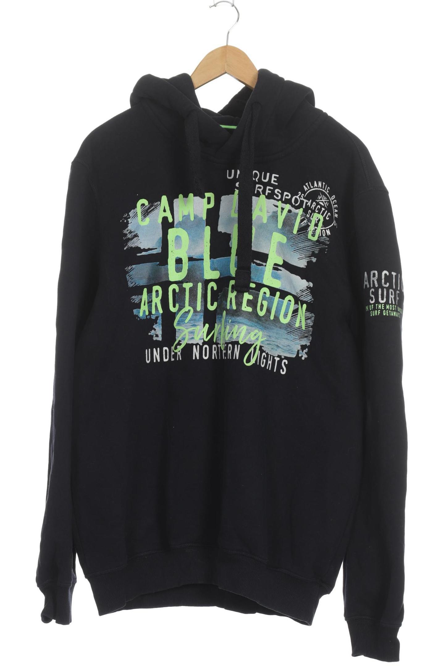 

Camp David Herren Kapuzenpullover, blau, Gr.