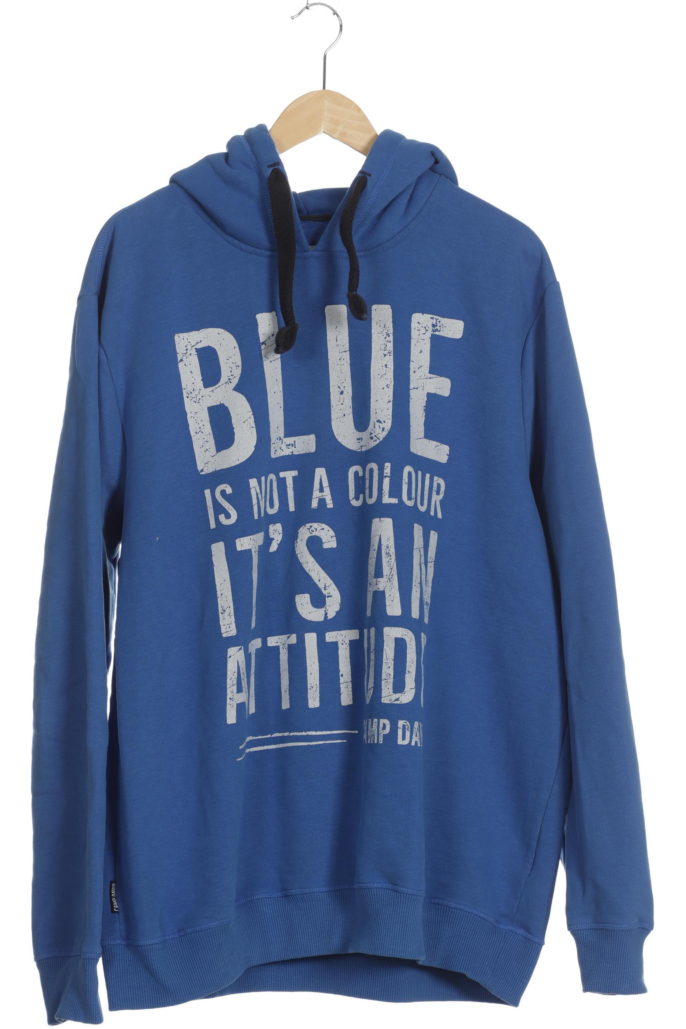 

Camp David Herren Kapuzenpullover, blau, Gr.