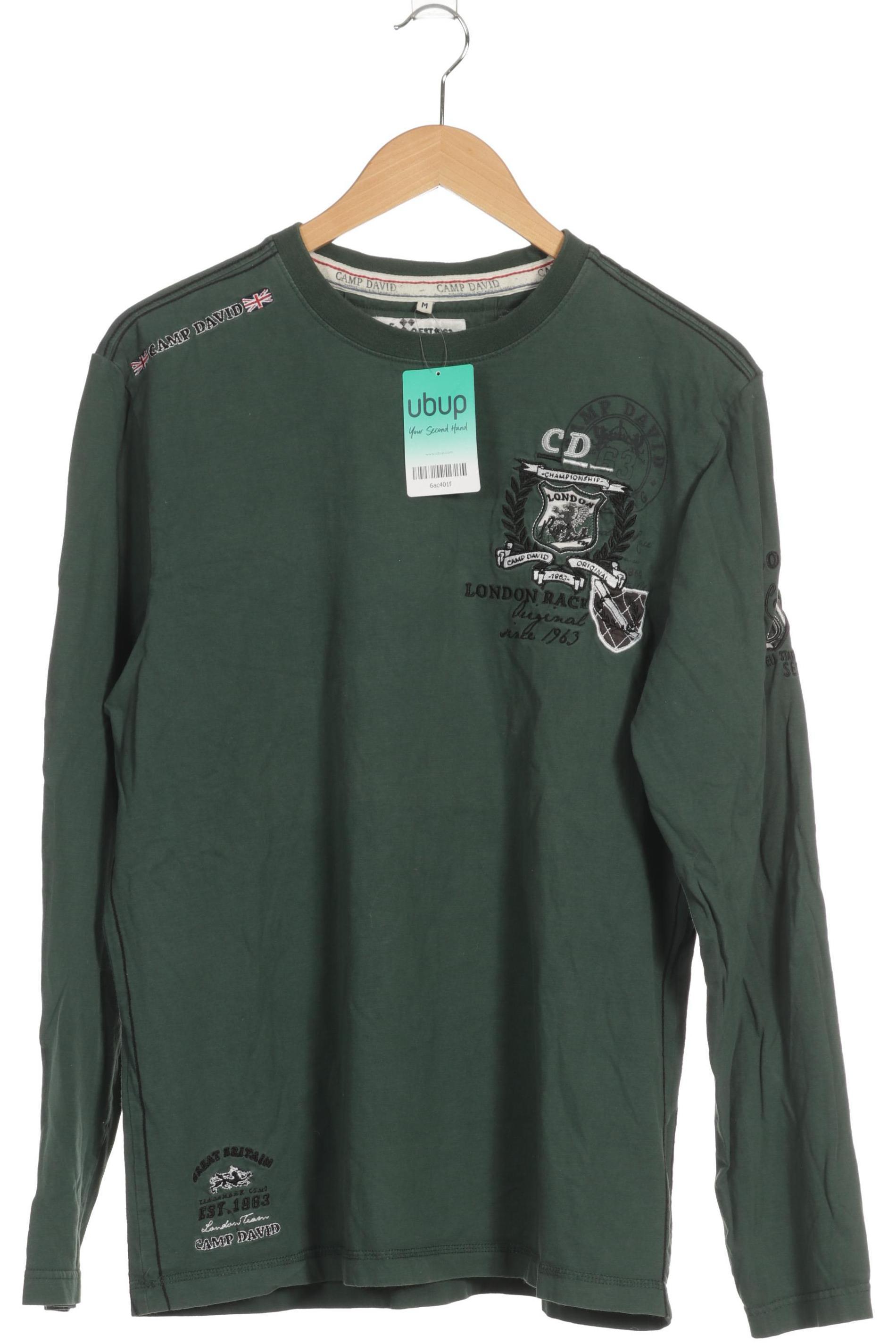 

Camp David Herren Langarmshirt, grün, Gr.