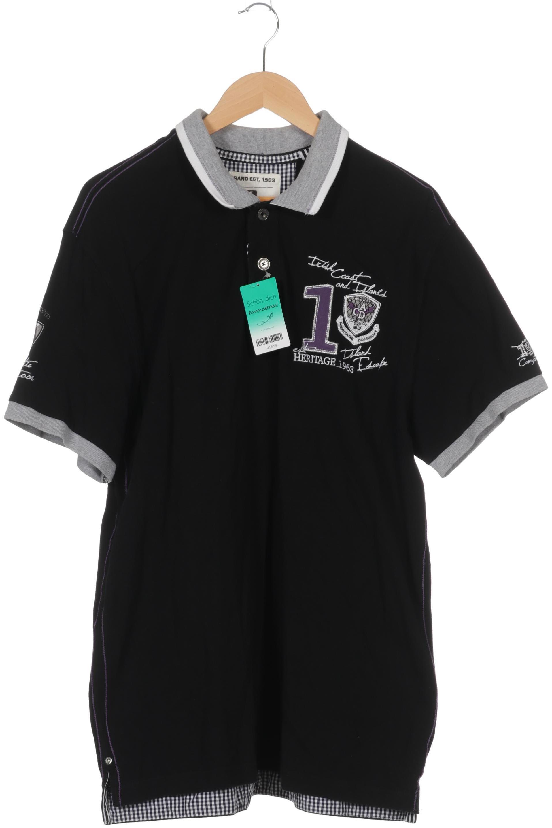 

Camp David Herren Poloshirt, schwarz, Gr.