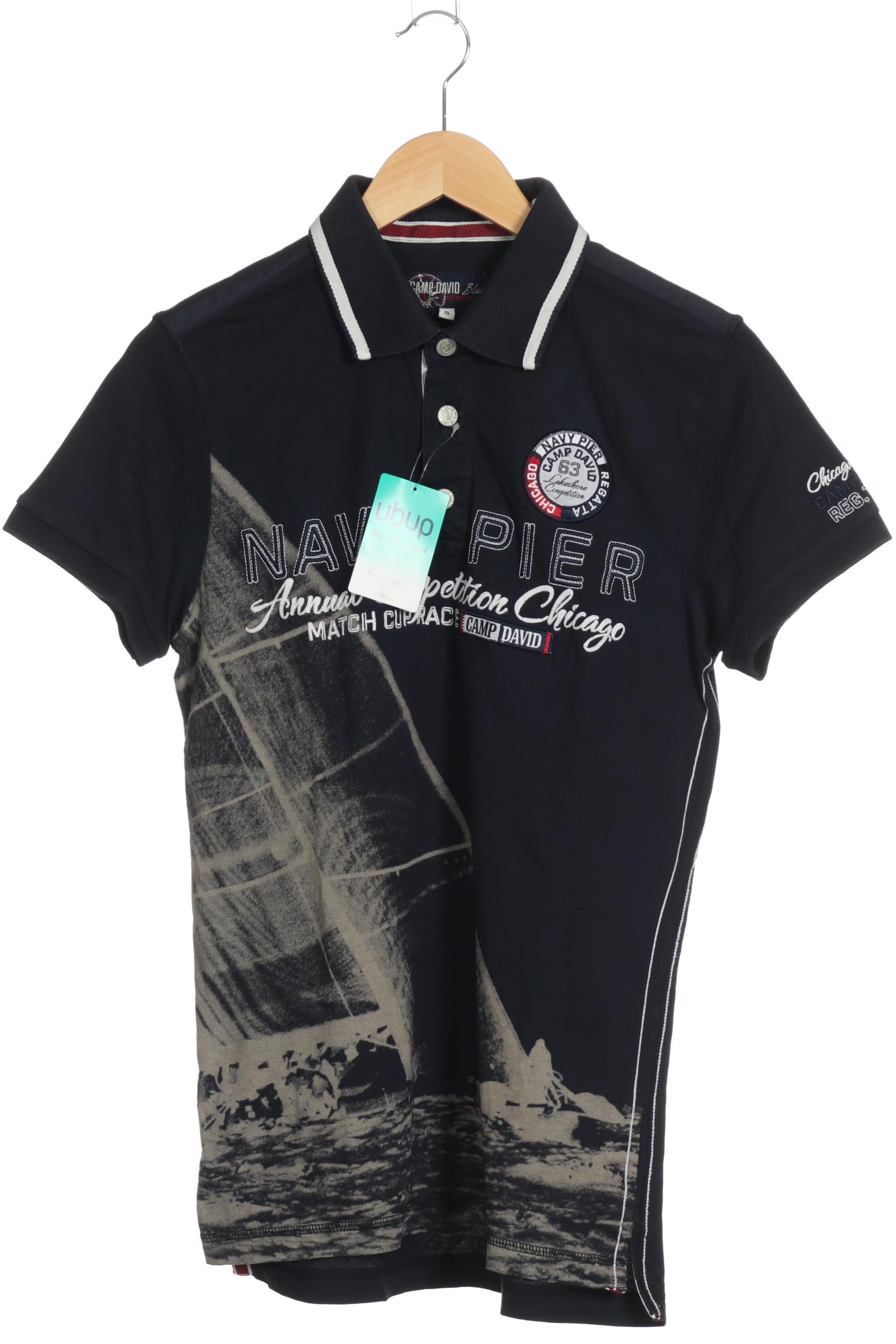 

Camp David Herren Poloshirt, blau, Gr.