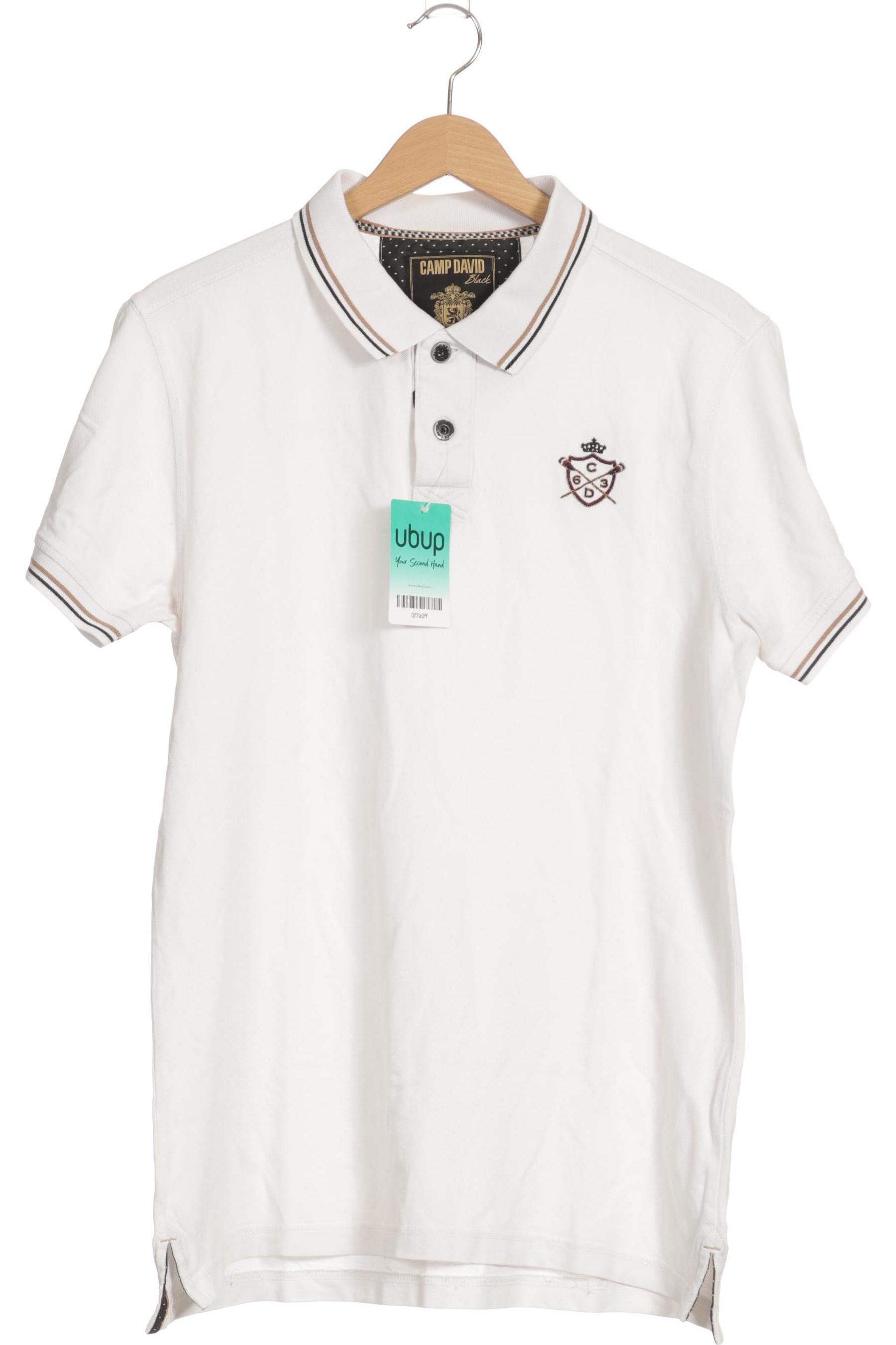 

Camp David Herren Poloshirt, weiß, Gr.