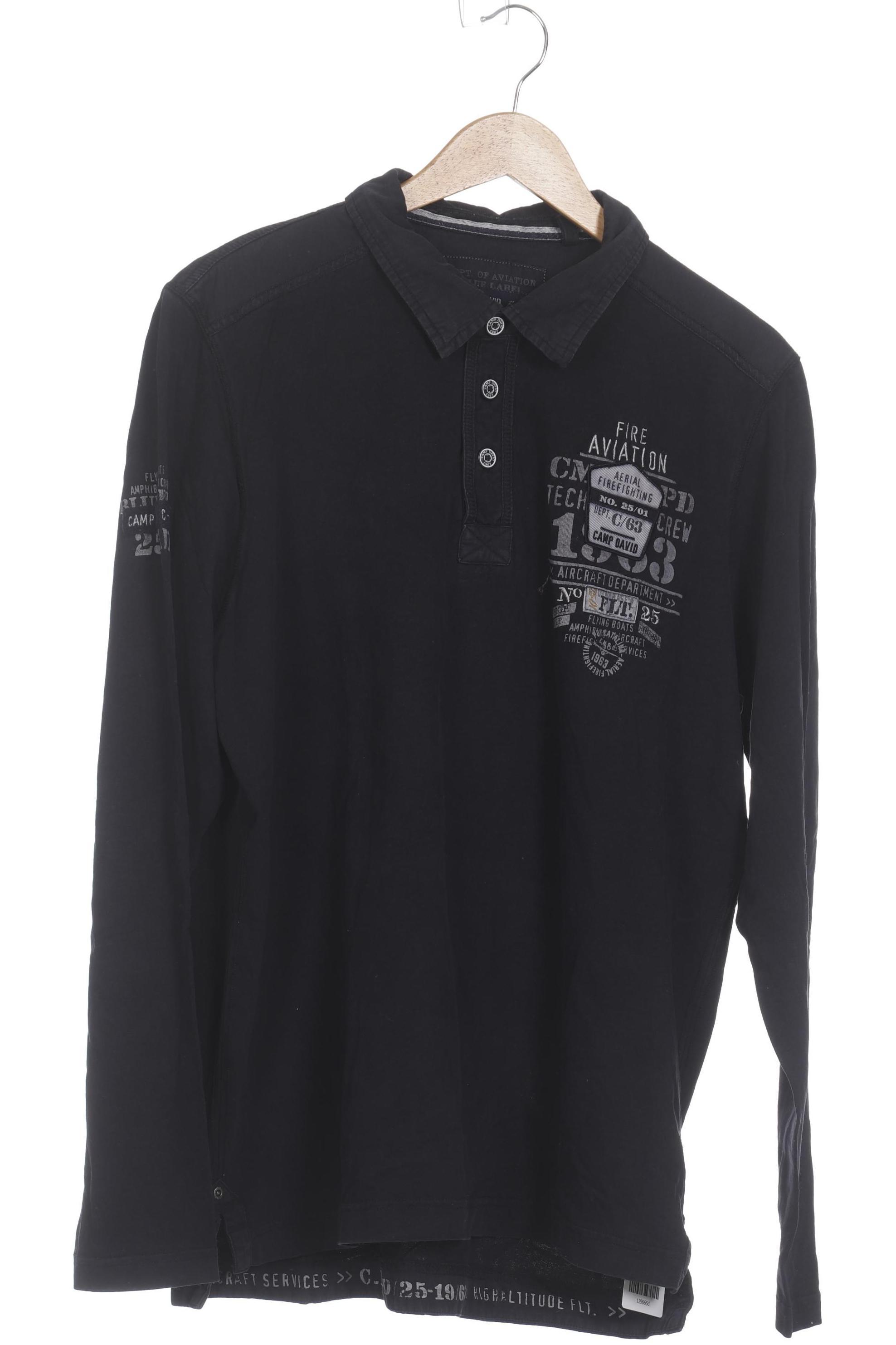 

Camp David Herren Poloshirt, blau, Gr.