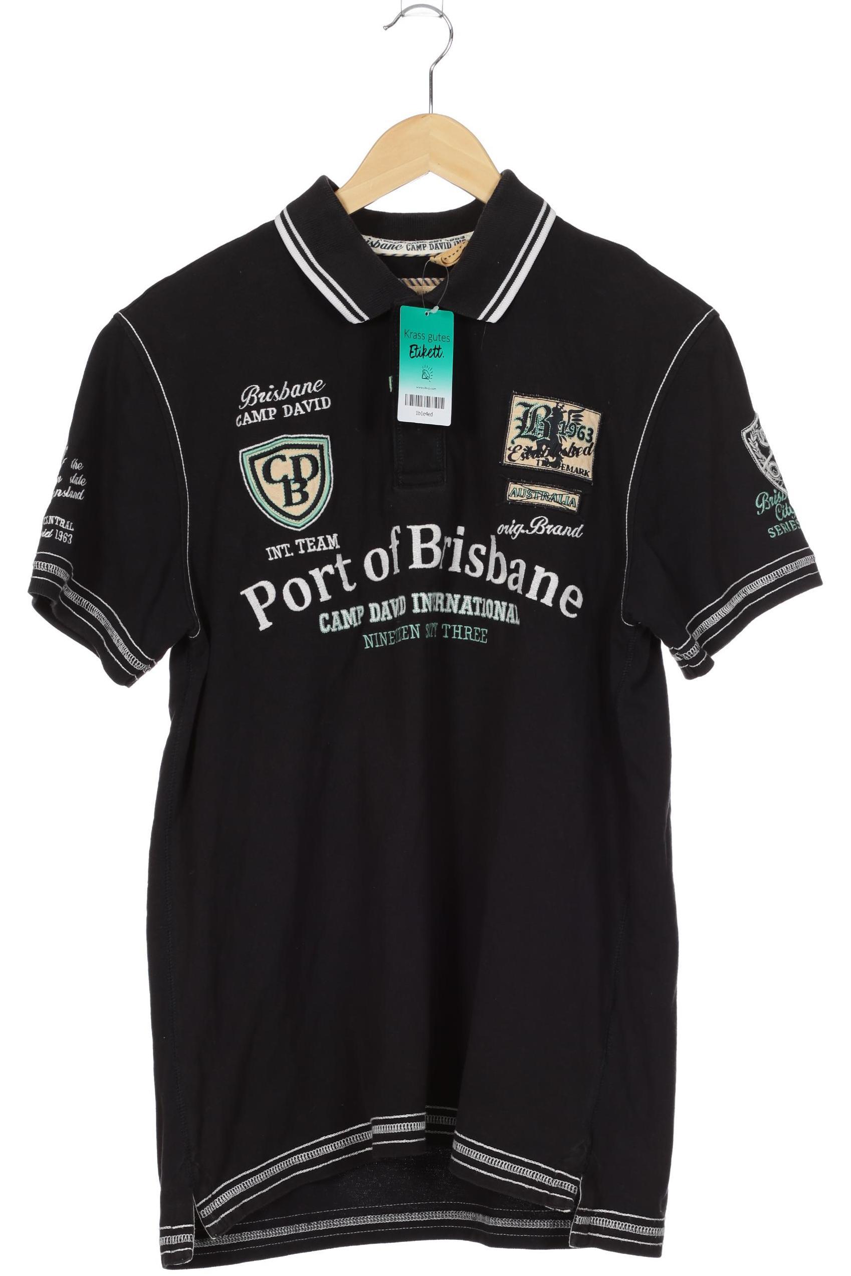 

Camp David Herren Poloshirt, blau, Gr.