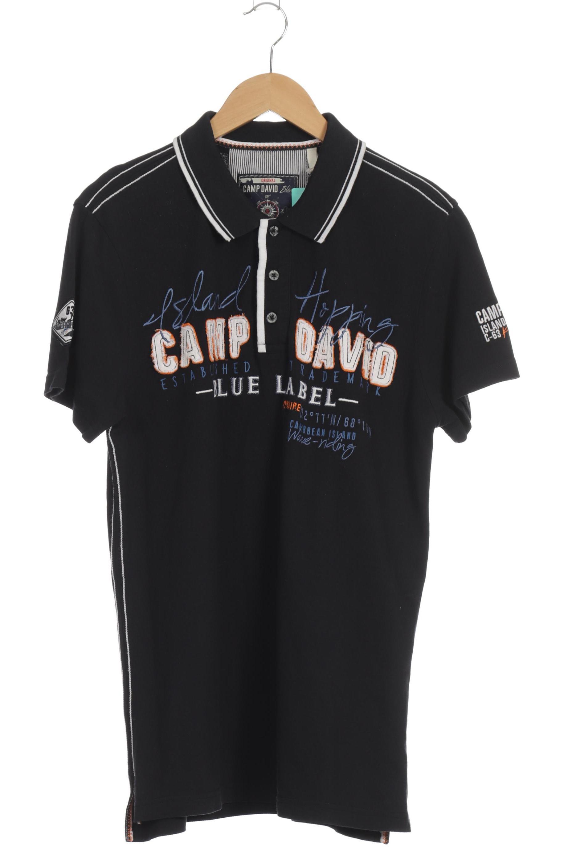 

Camp David Herren Poloshirt, blau, Gr.