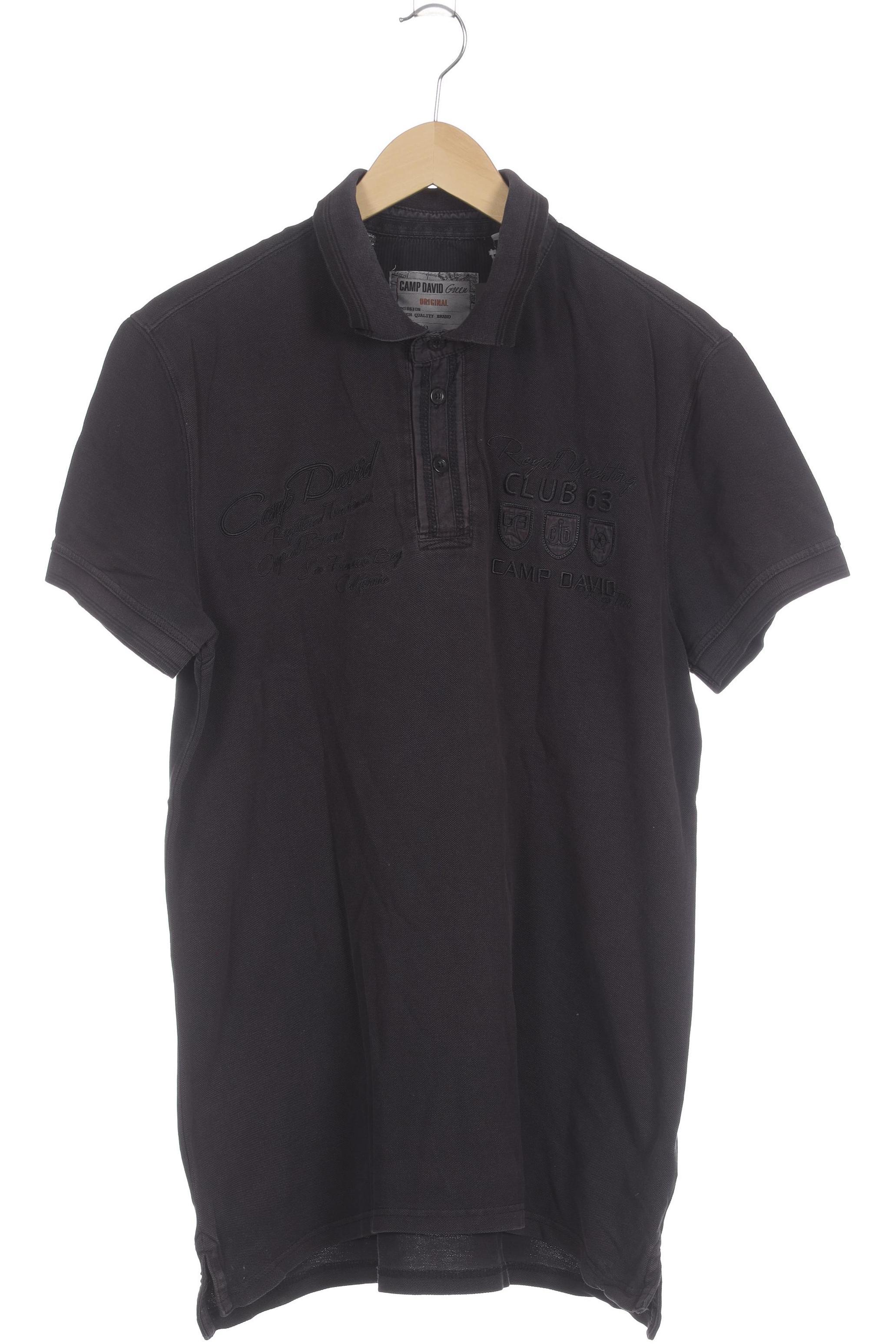 

Camp David Herren Poloshirt, schwarz, Gr.