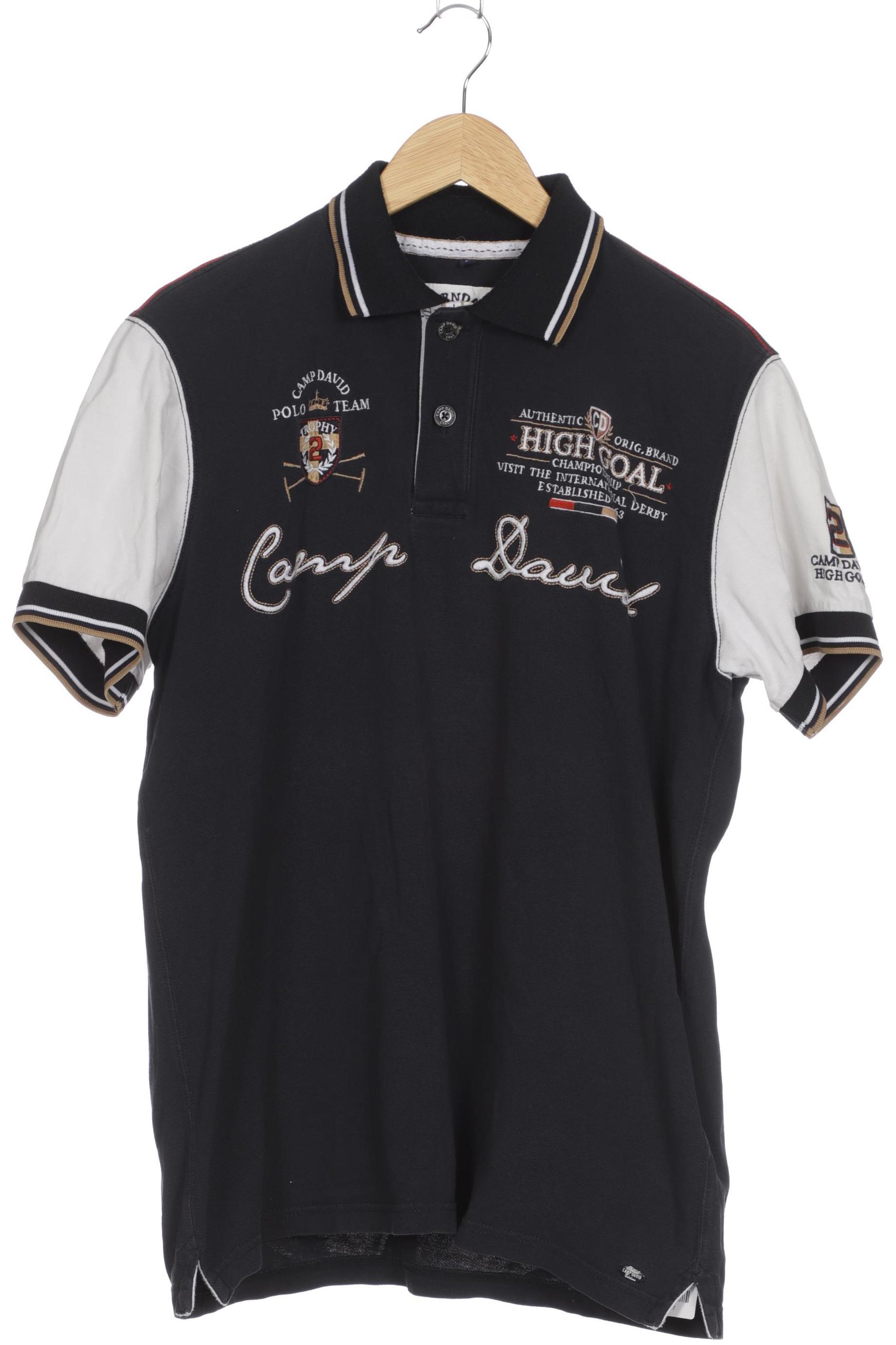 

Camp David Herren Poloshirt, blau, Gr.