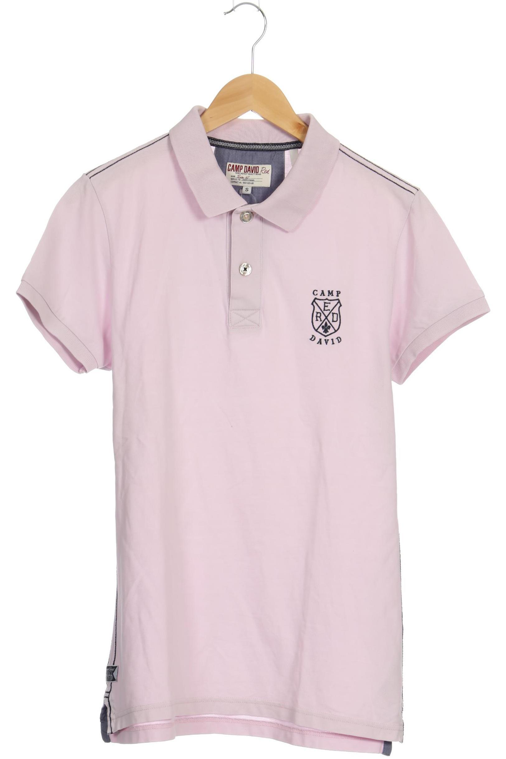 

Camp David Herren Poloshirt, pink, Gr.