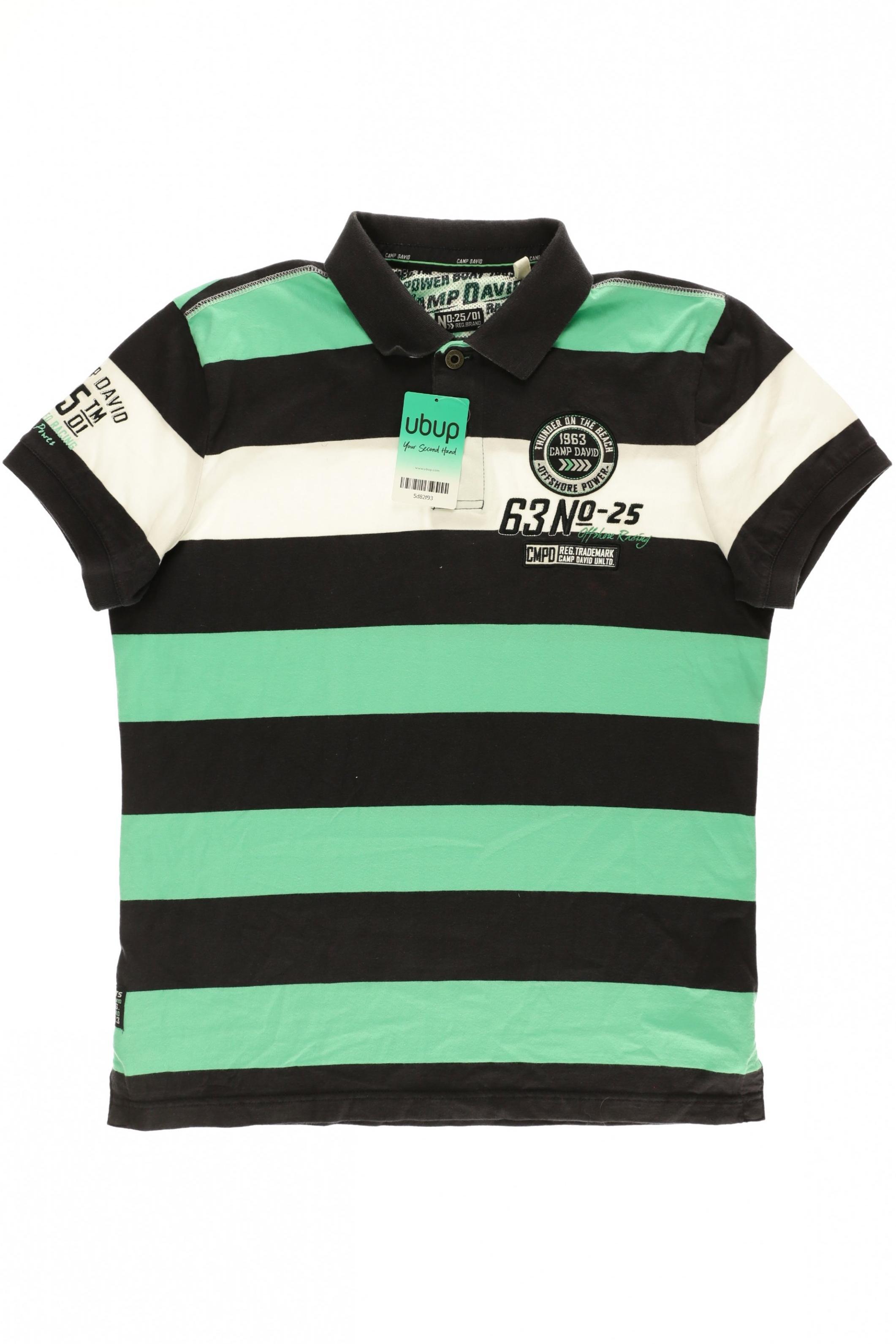 

Camp David Herren Poloshirt, grau, Gr.