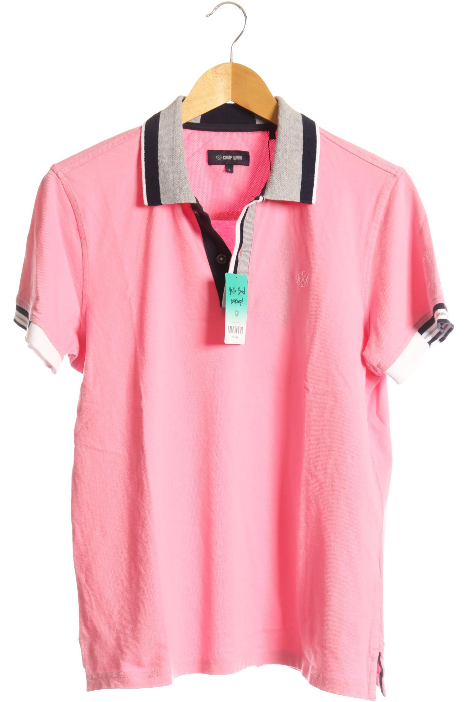 

Camp David Herren Poloshirt, pink, Gr.