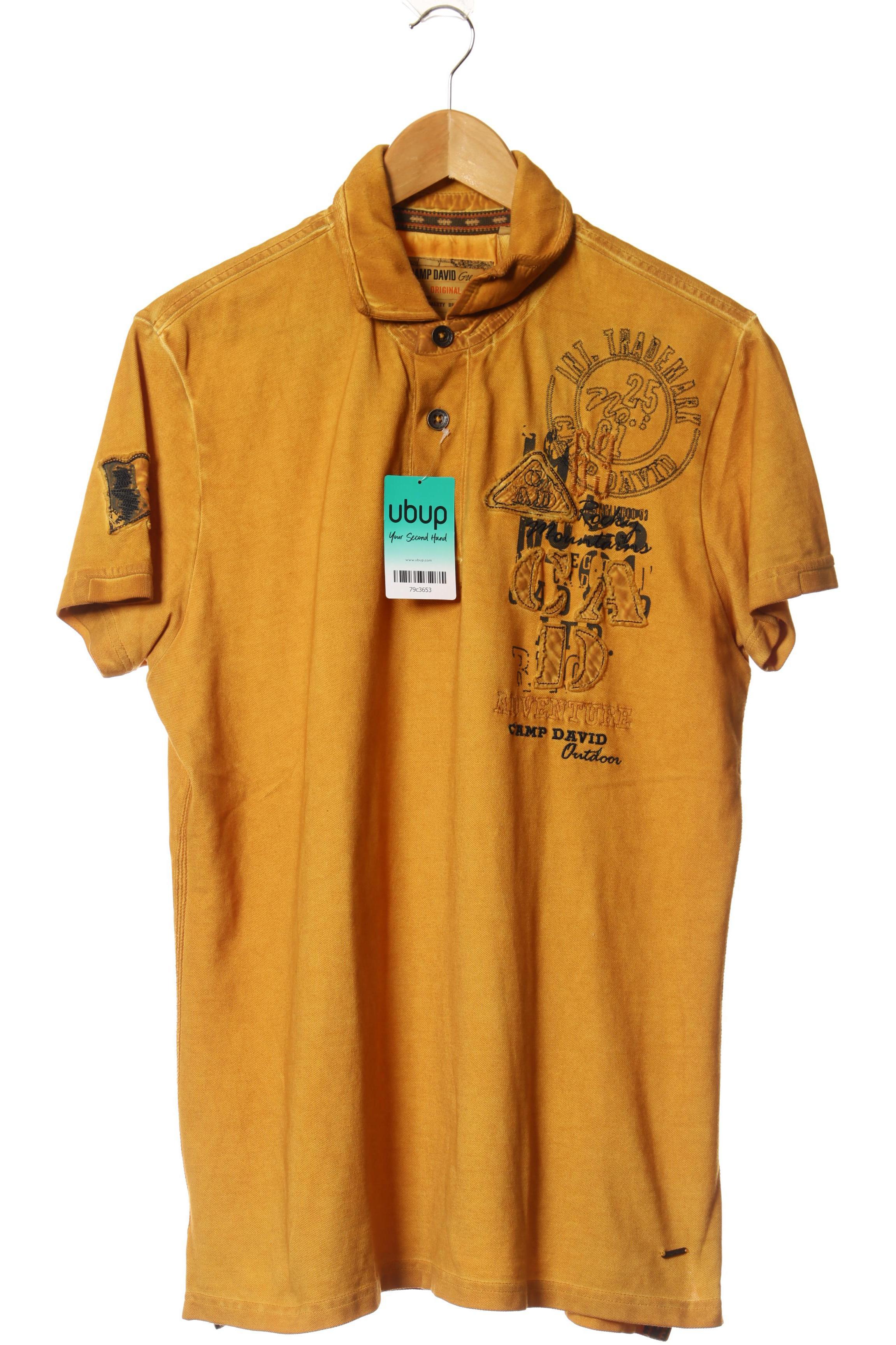 

Camp David Herren Poloshirt, gelb, Gr.