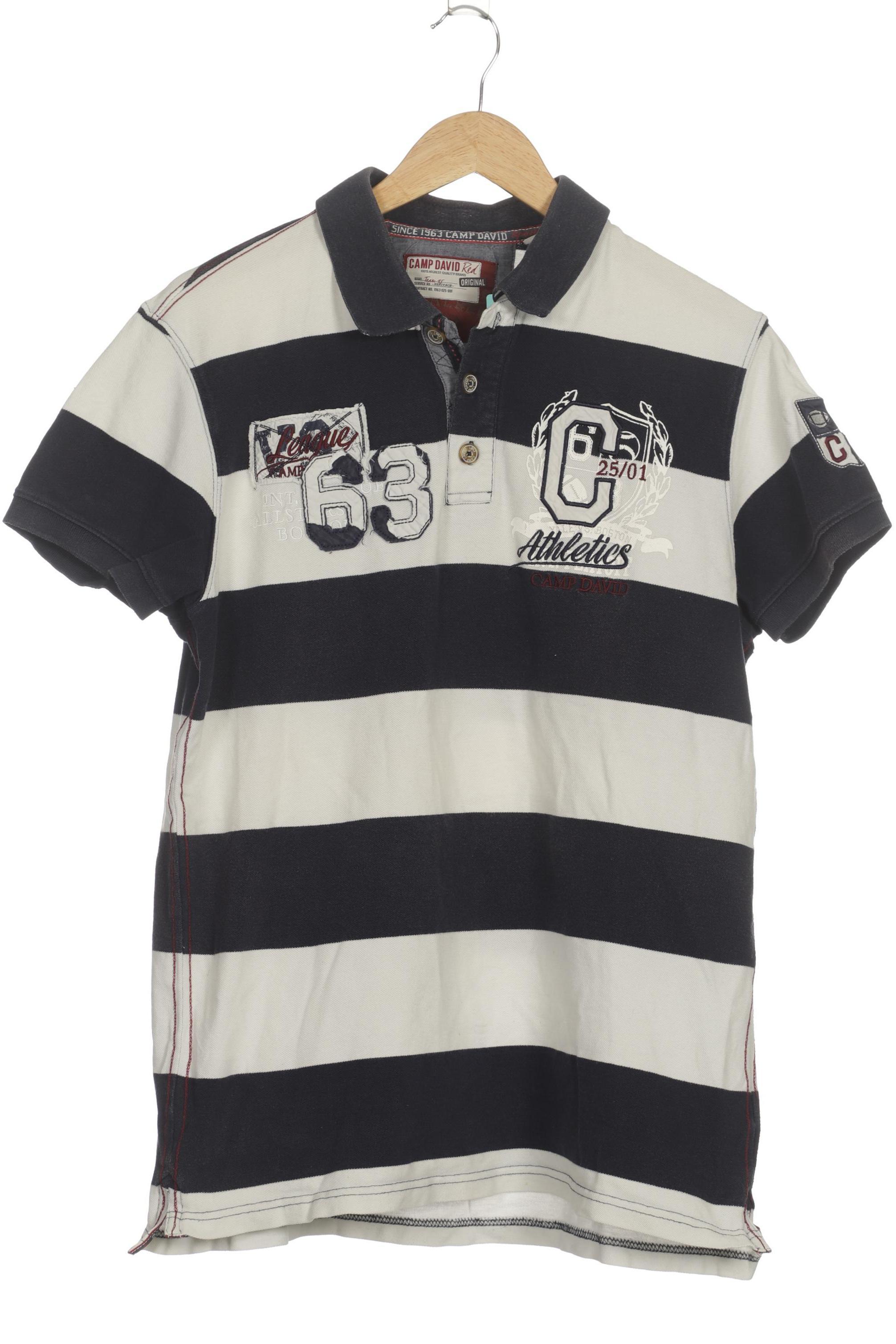 

Camp David Herren Poloshirt, blau, Gr.