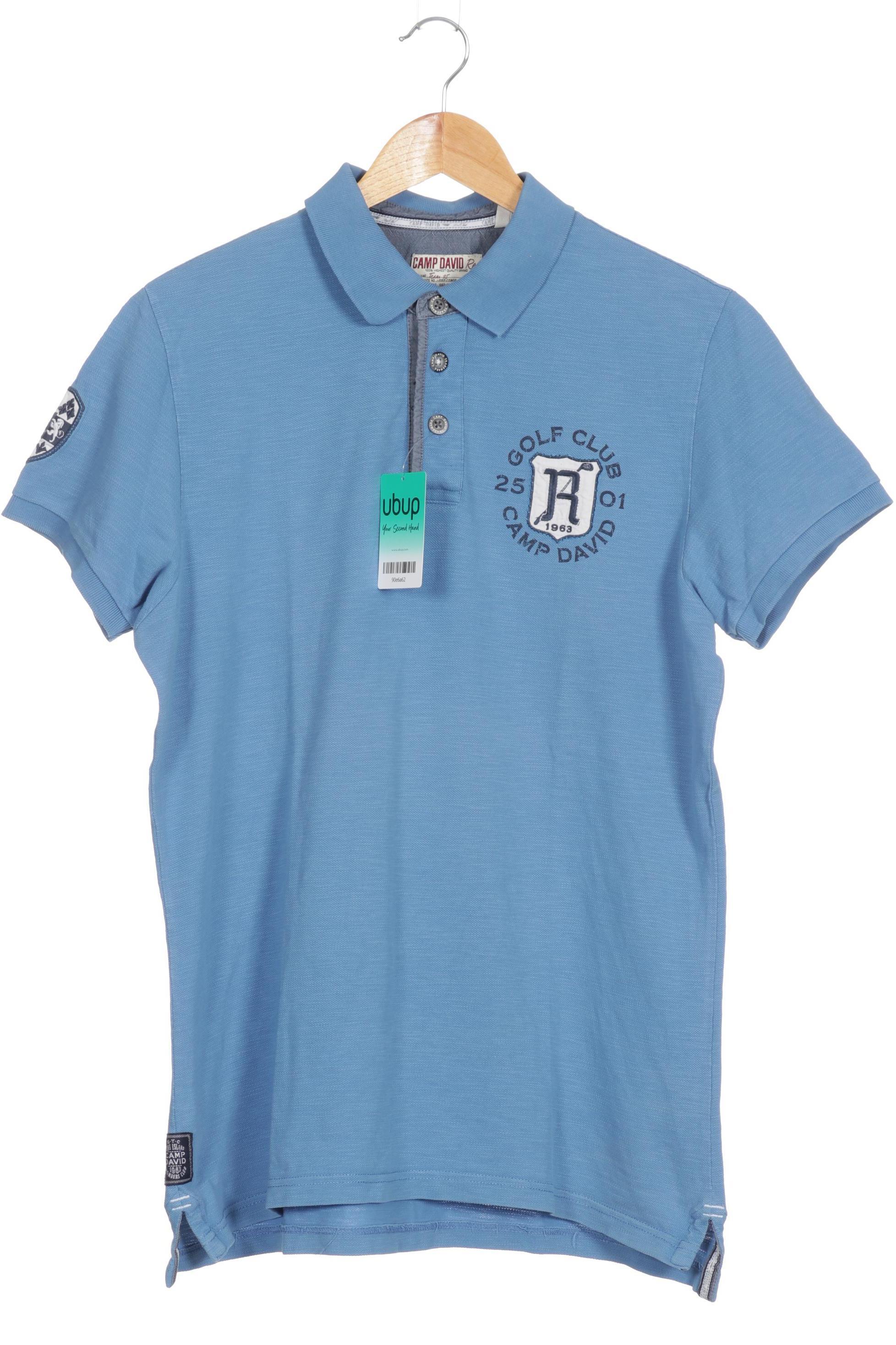 

Camp David Herren Poloshirt, blau, Gr.