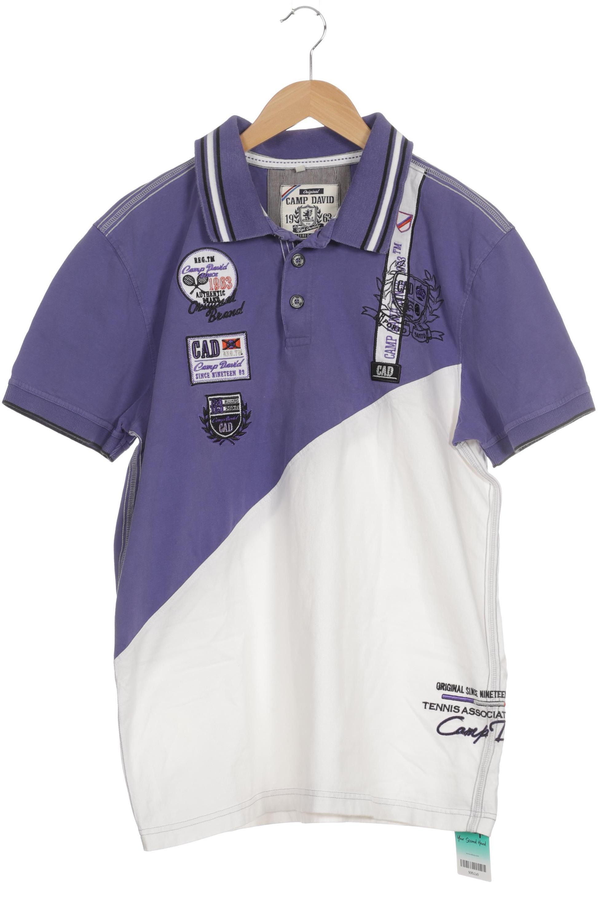 

Camp David Herren Poloshirt, weiß, Gr.