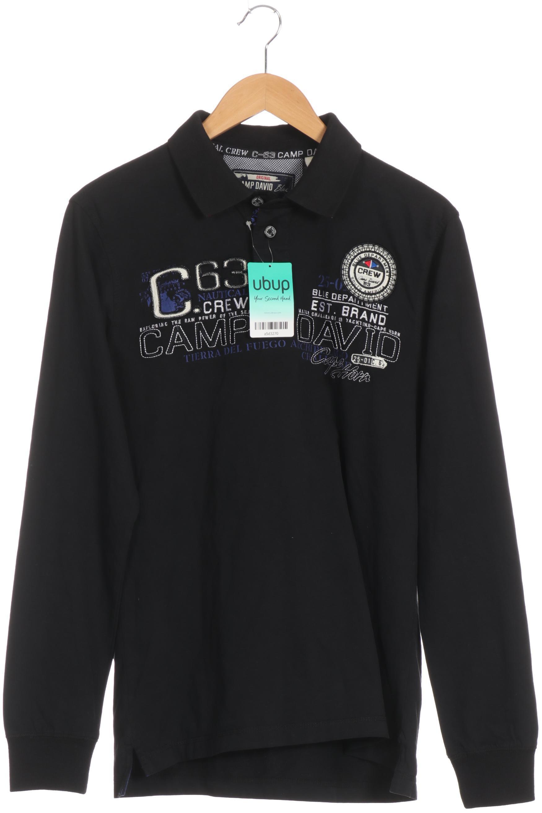 

Camp David Herren Poloshirt, schwarz, Gr.