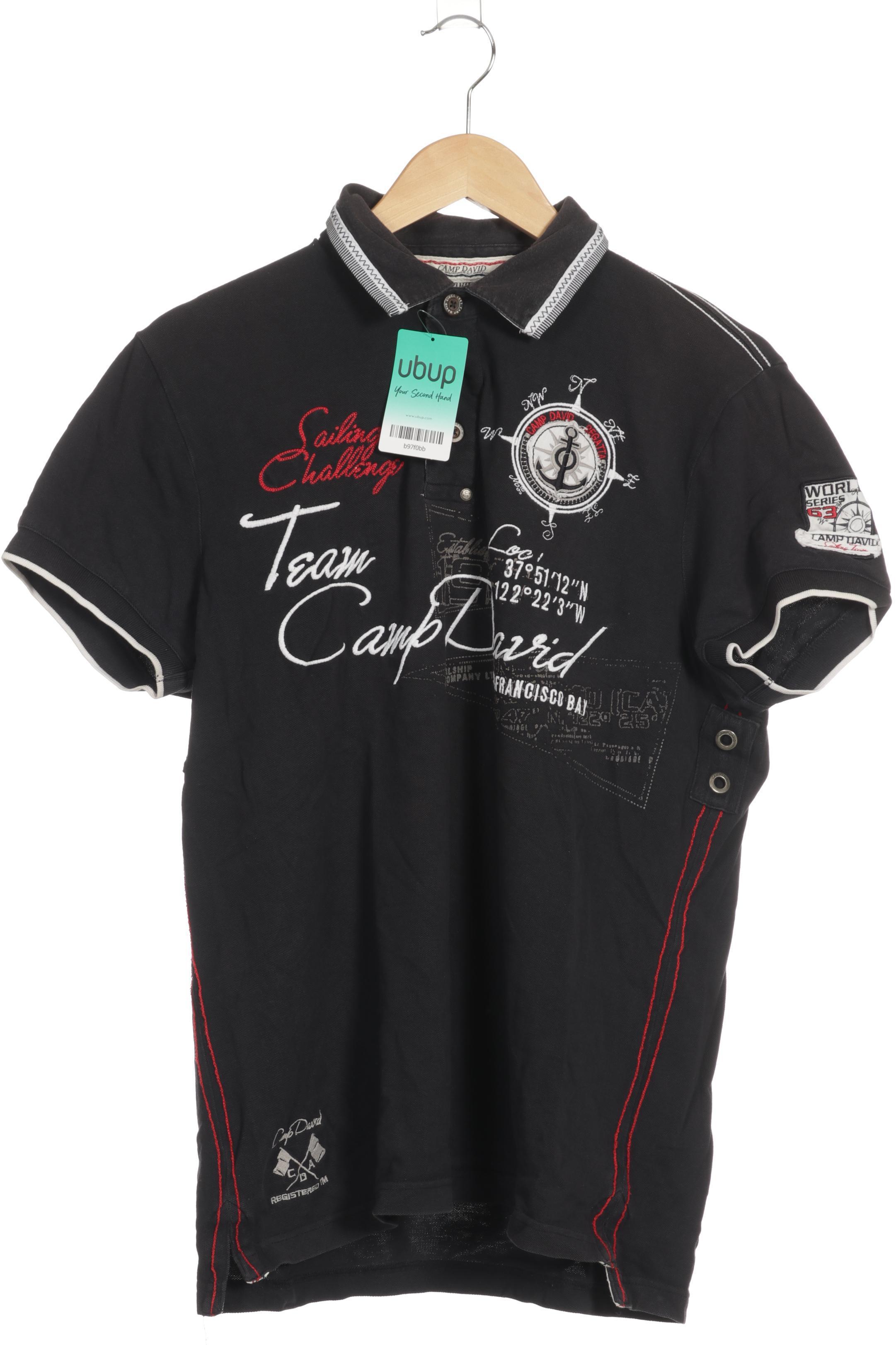 

Camp David Herren Poloshirt, blau, Gr.