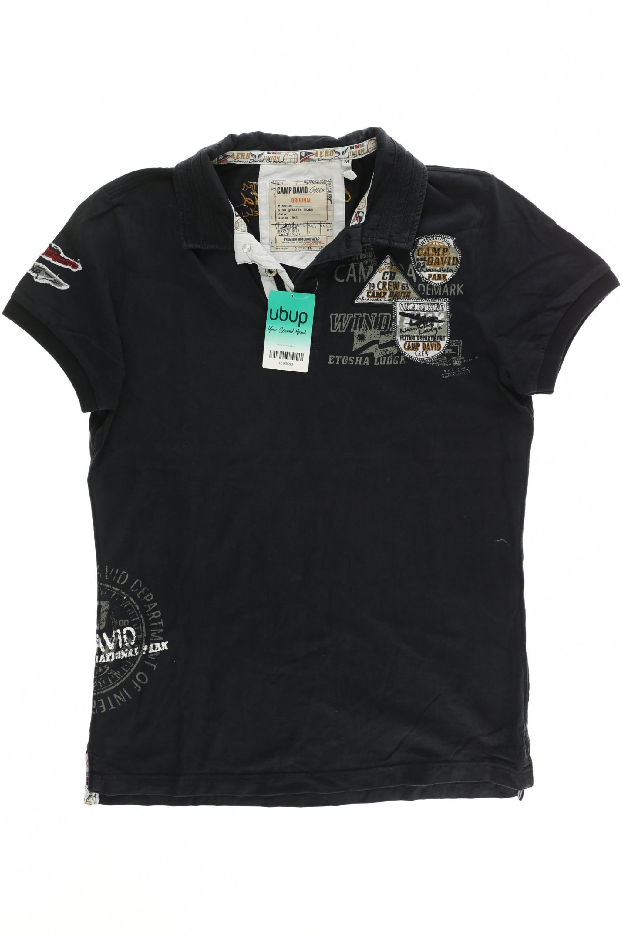 

Camp David Herren Poloshirt, blau, Gr.