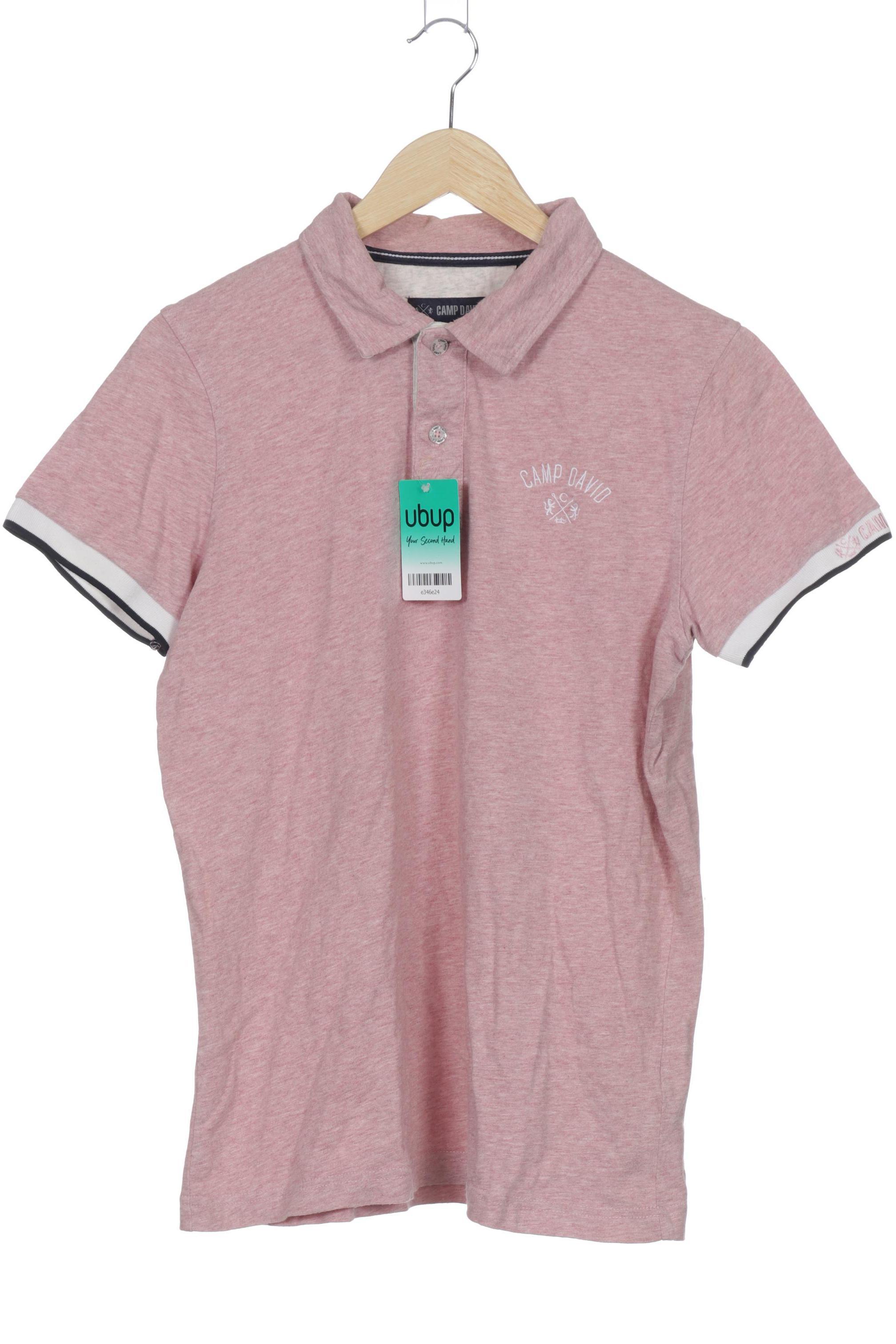 

Camp David Herren Poloshirt, pink, Gr.