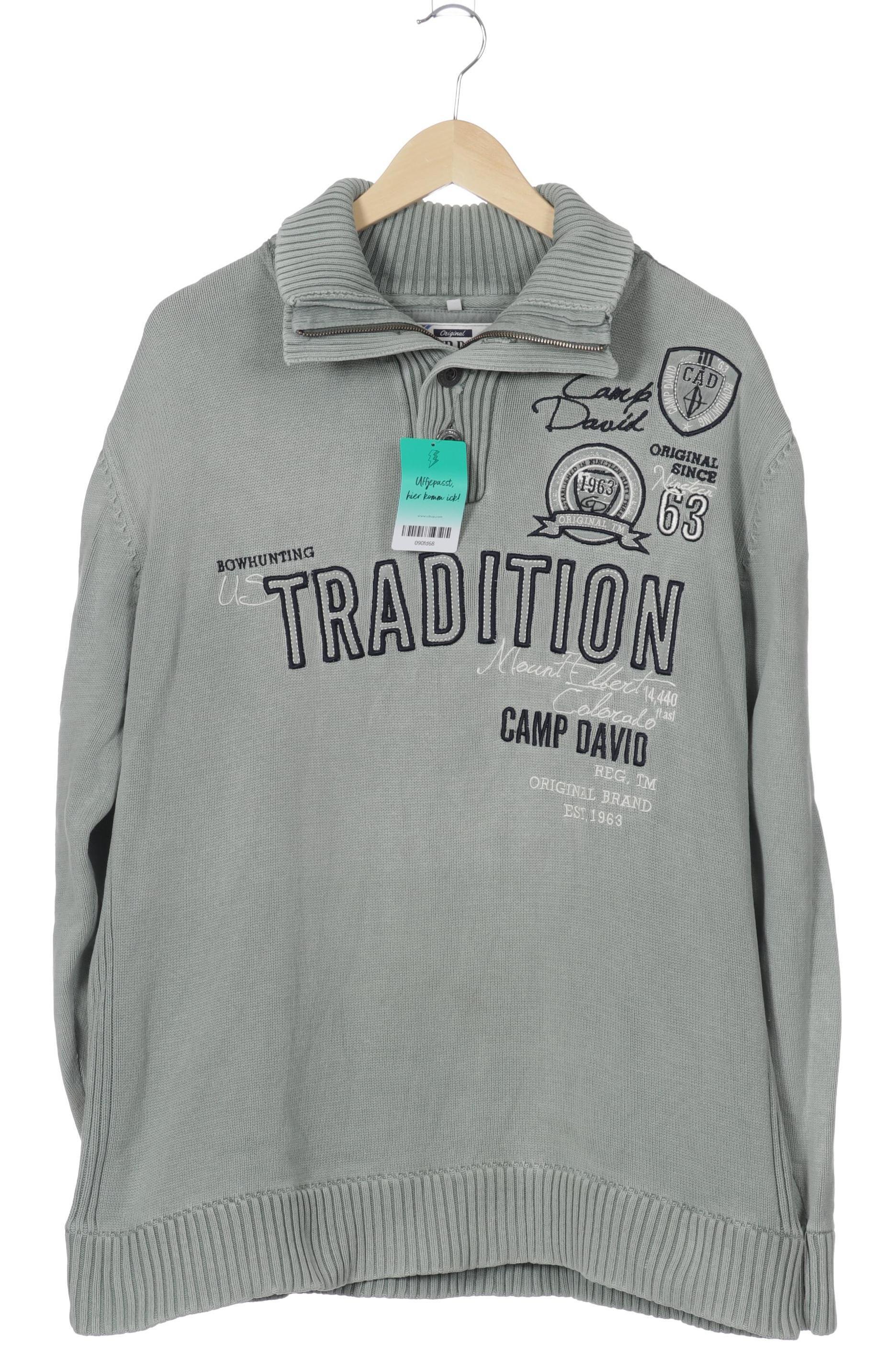 

Camp David Herren Pullover, grün, Gr.