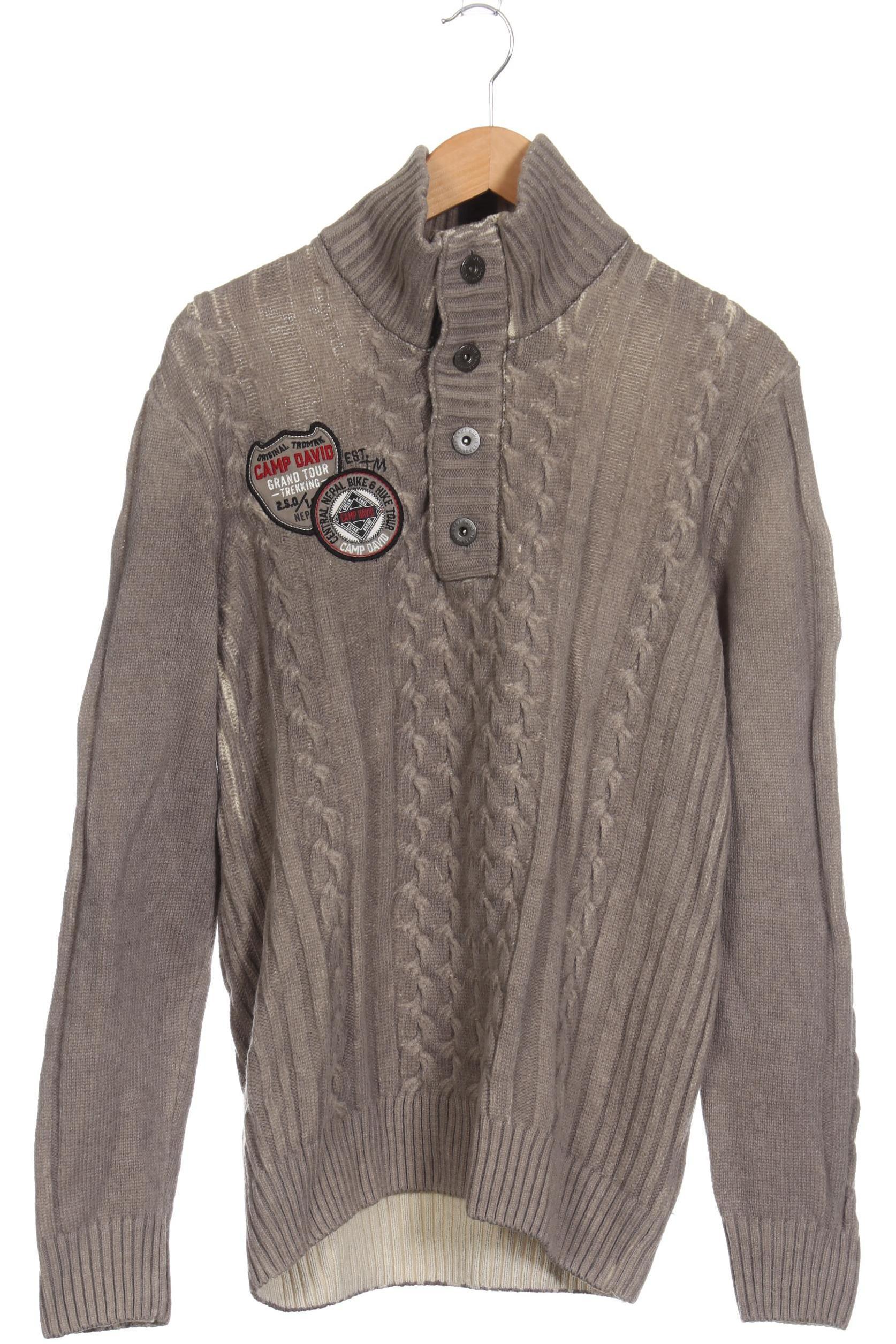 

Camp David Herren Pullover, grau, Gr.
