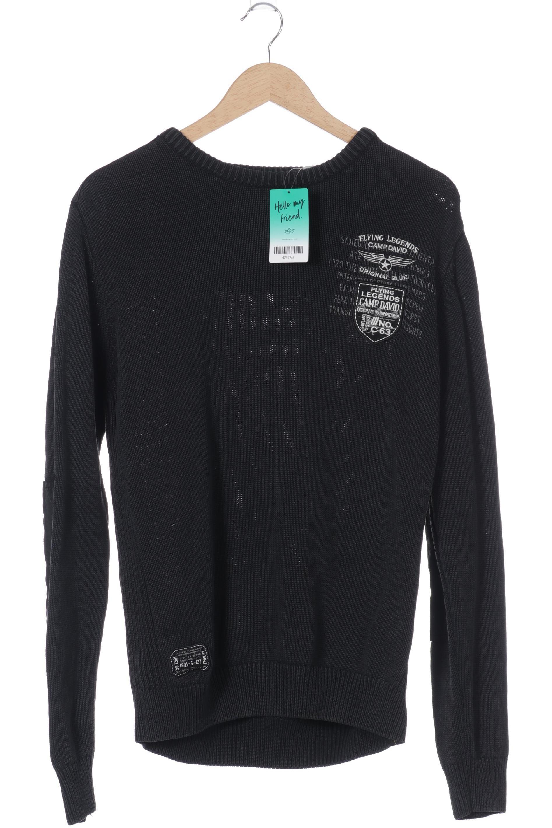 

Camp David Herren Pullover, grau, Gr.