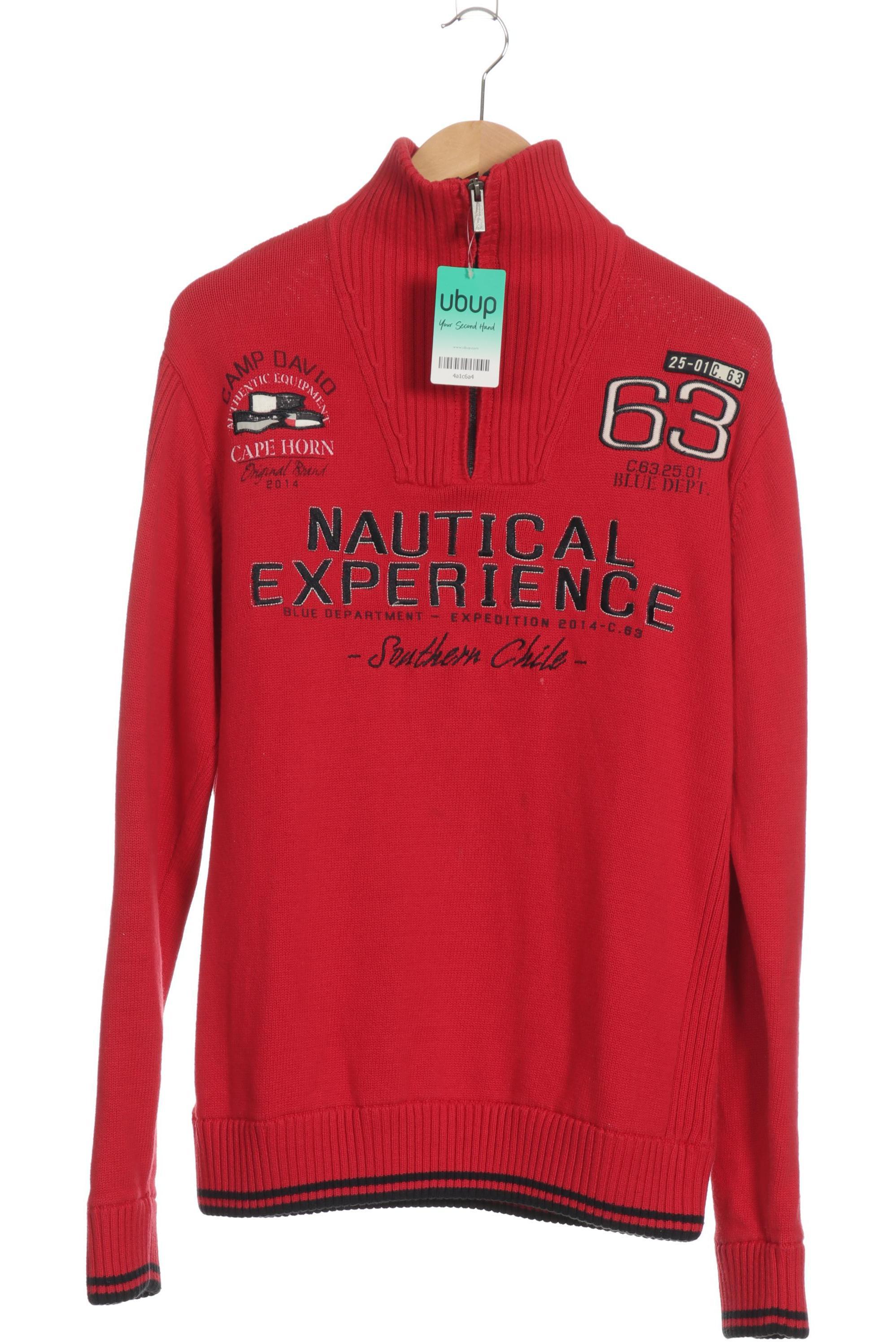 

Camp David Herren Pullover, rot, Gr.
