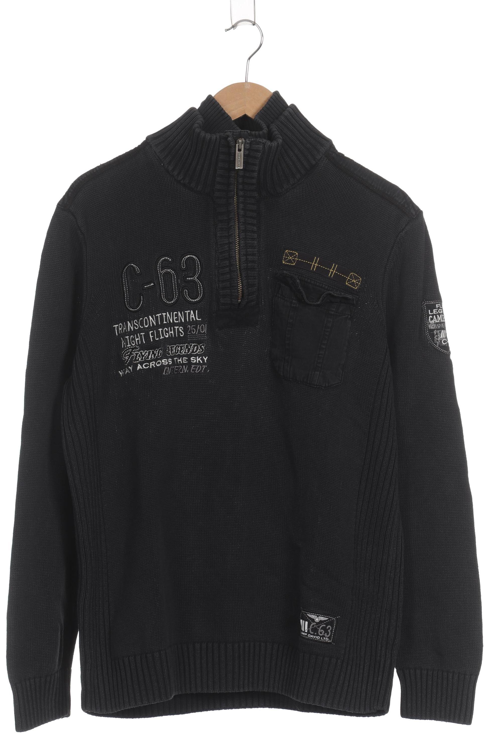 

Camp David Herren Pullover, grau, Gr.
