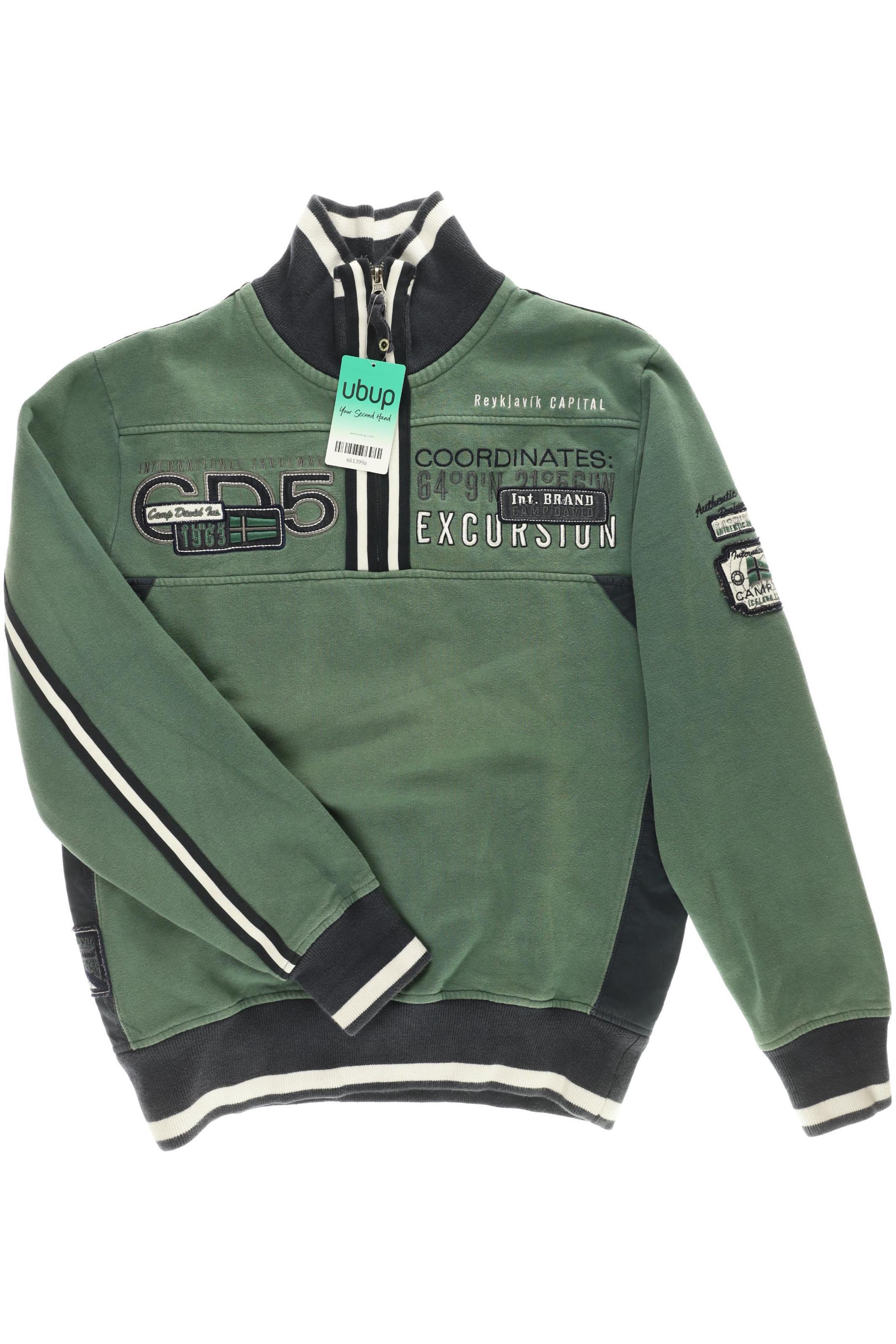 

Camp David Herren Pullover, grün, Gr.