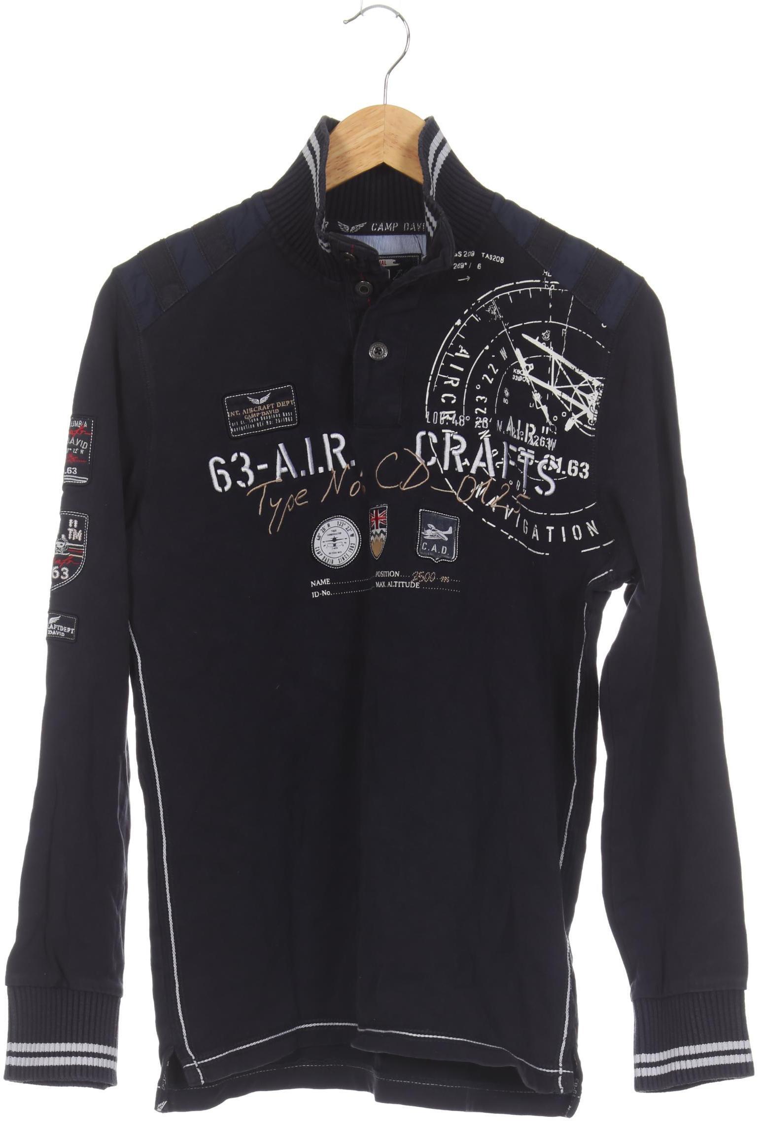 

Camp David Herren Pullover, blau, Gr.