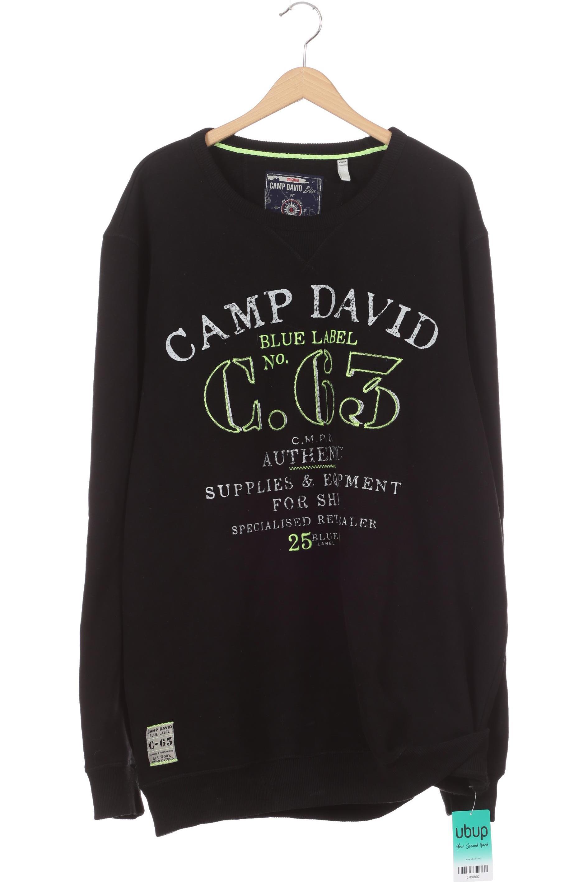 

Camp David Herren Sweatshirt, schwarz, Gr.