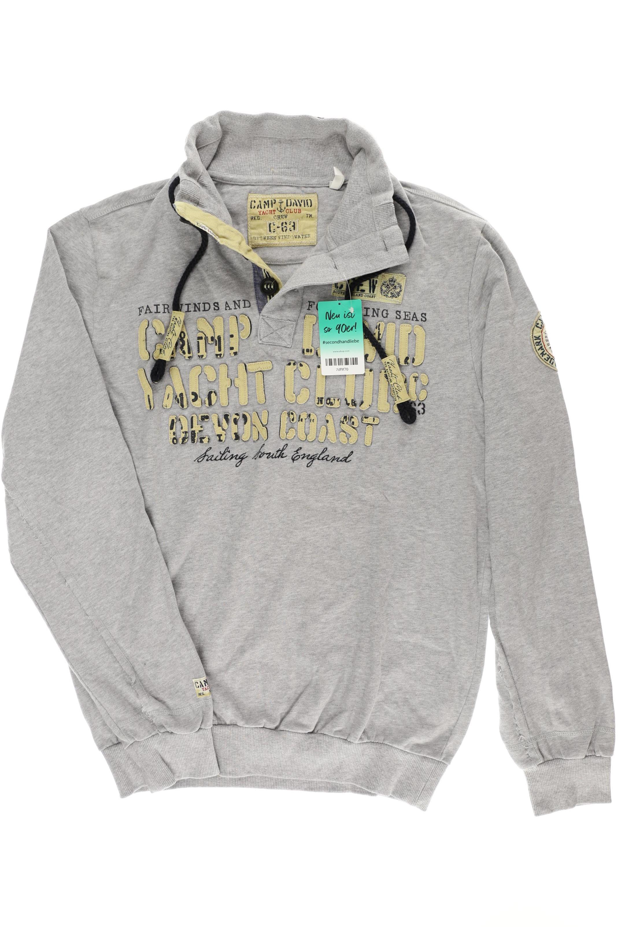 

Camp David Herren Pullover, grau, Gr.