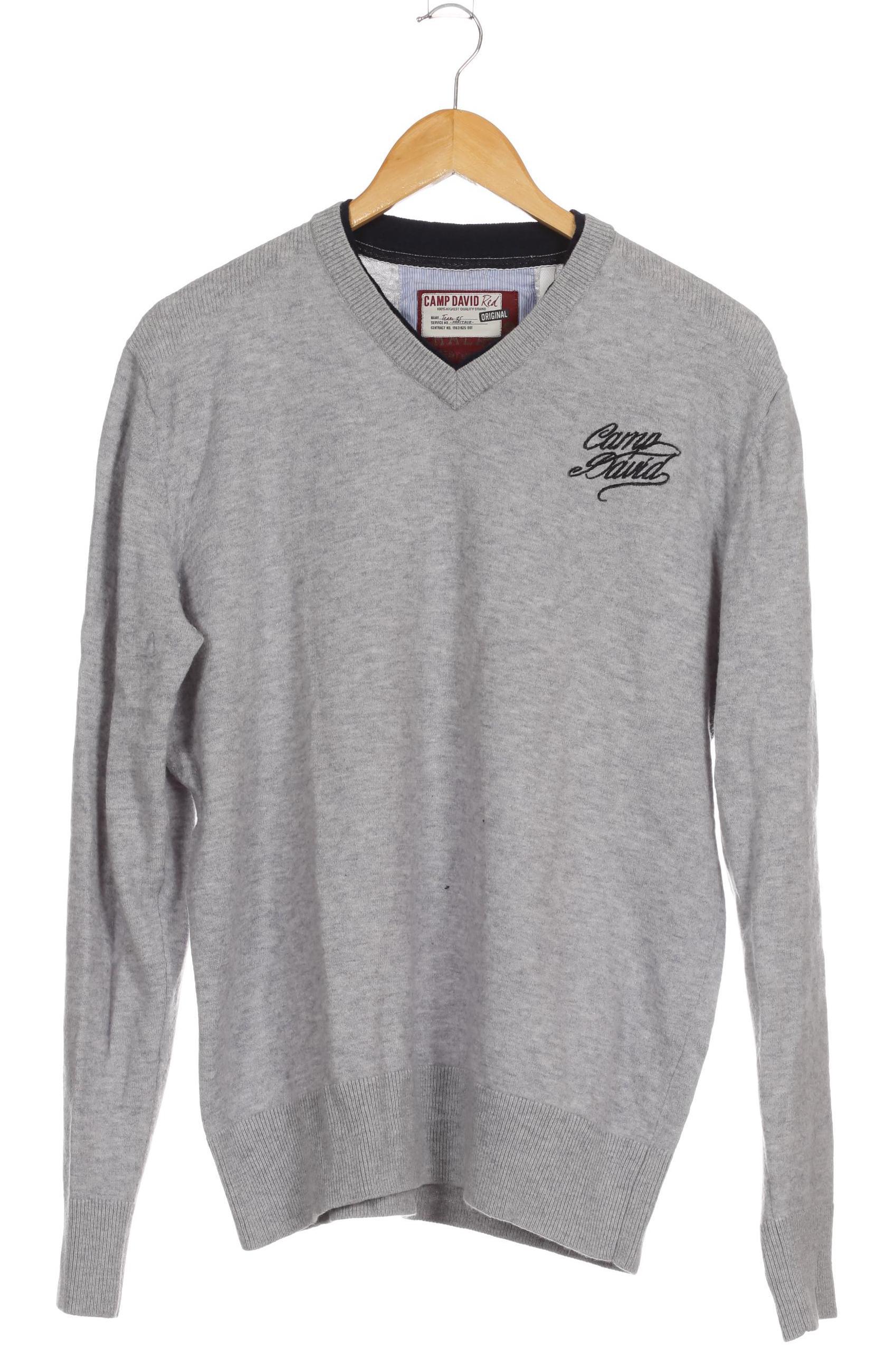 

Camp David Herren Pullover, grau, Gr.