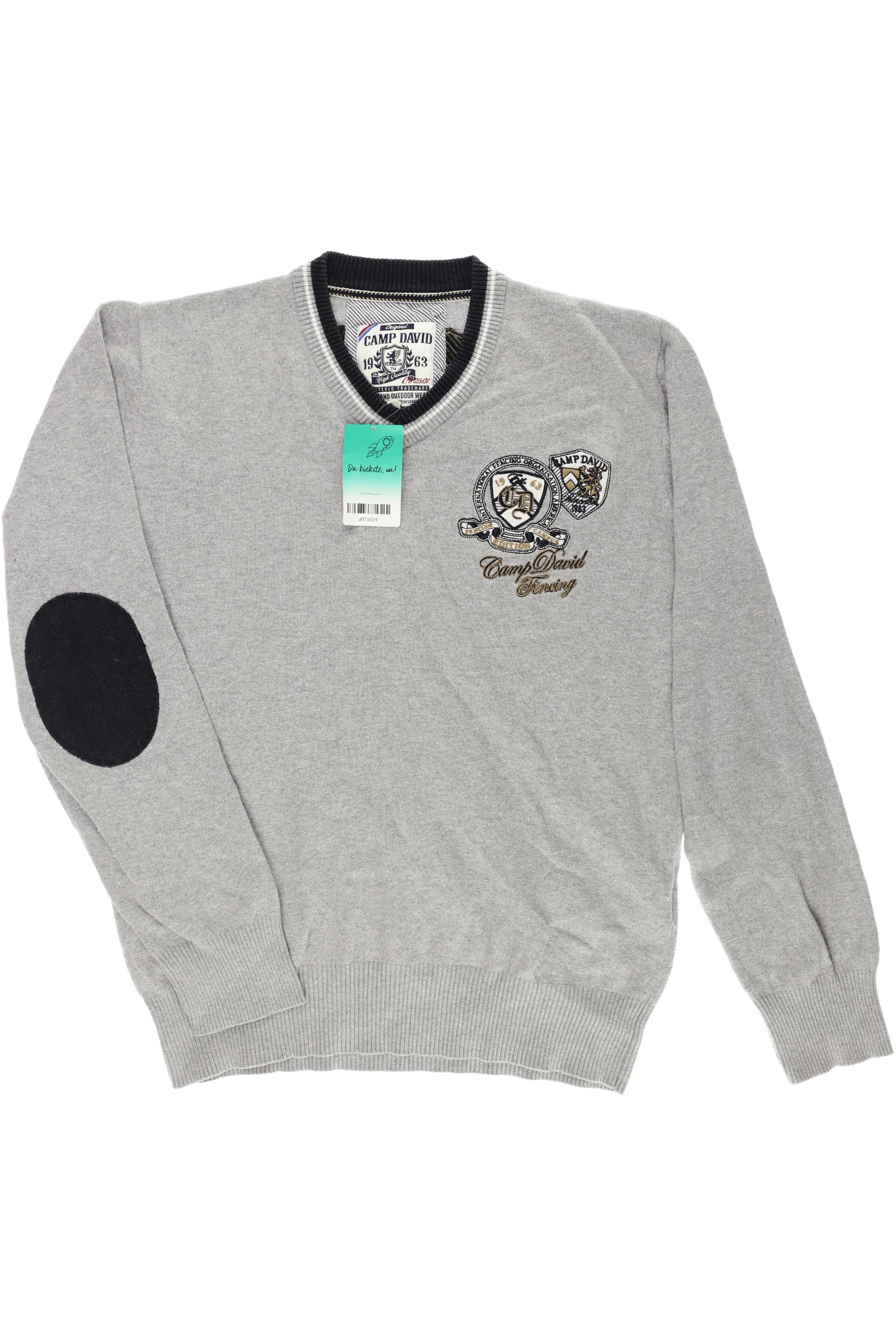 

Camp David Herren Pullover, grau, Gr.