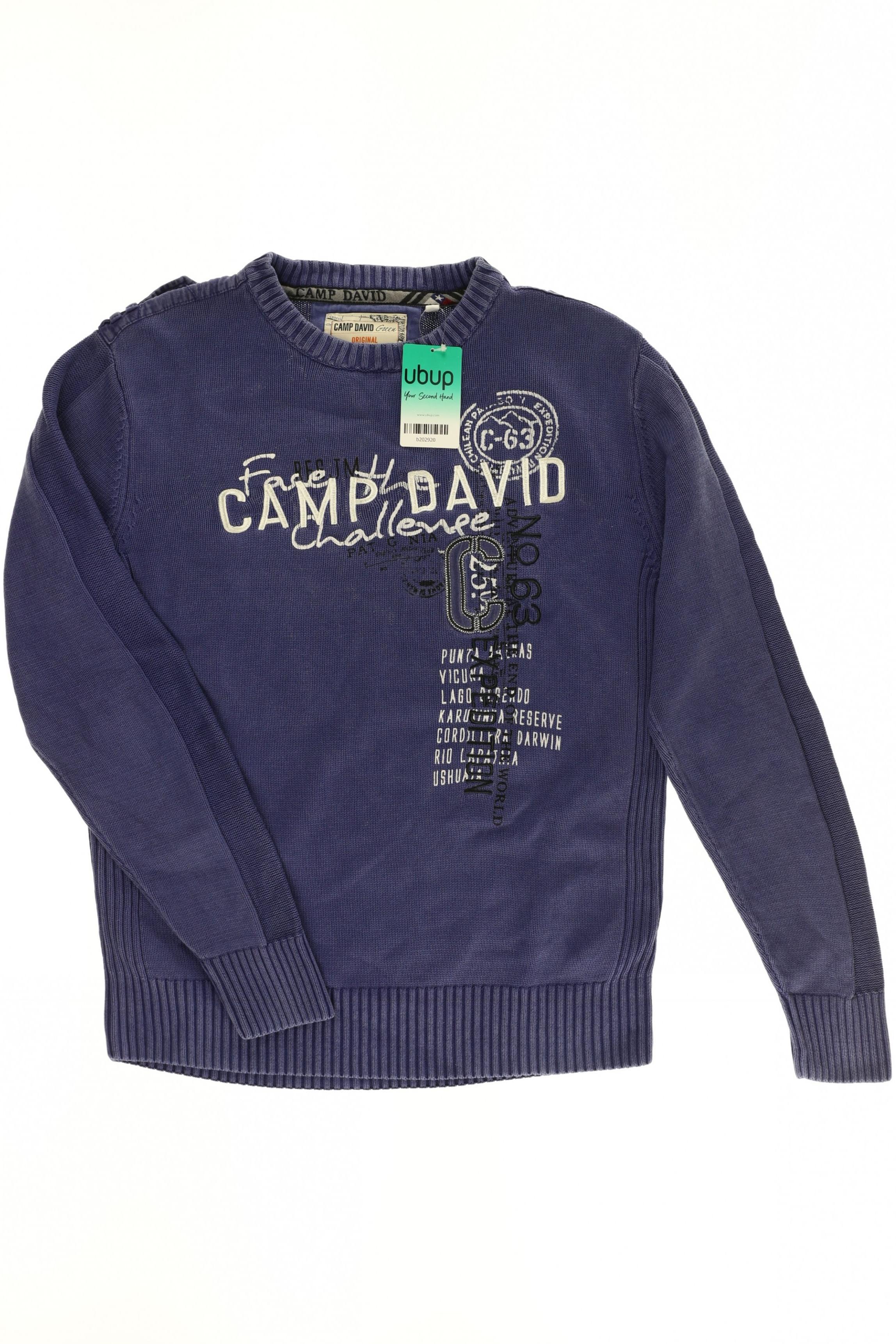 

Camp David Herren Pullover, blau, Gr.
