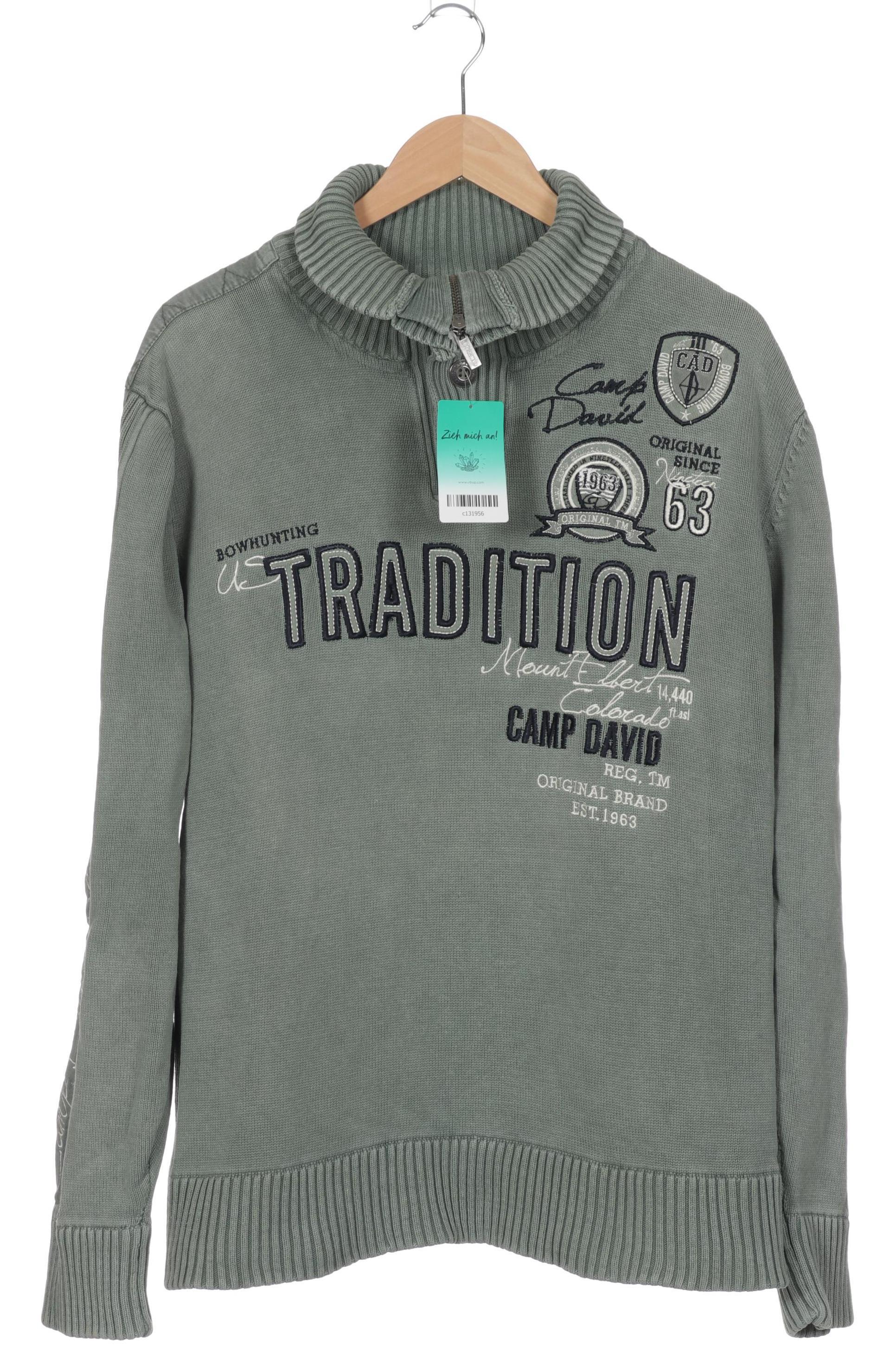 

Camp David Herren Pullover, grün, Gr.