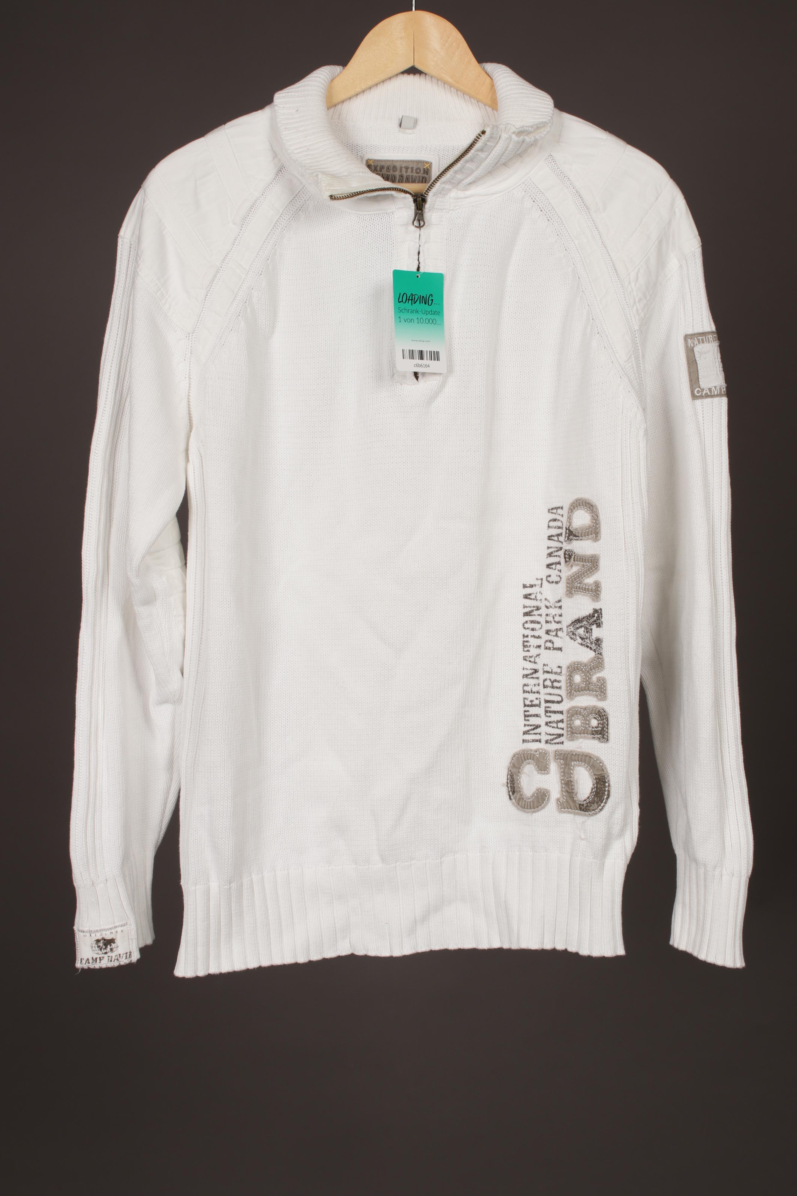 

Camp David Herren Pullover, weiß, Gr.