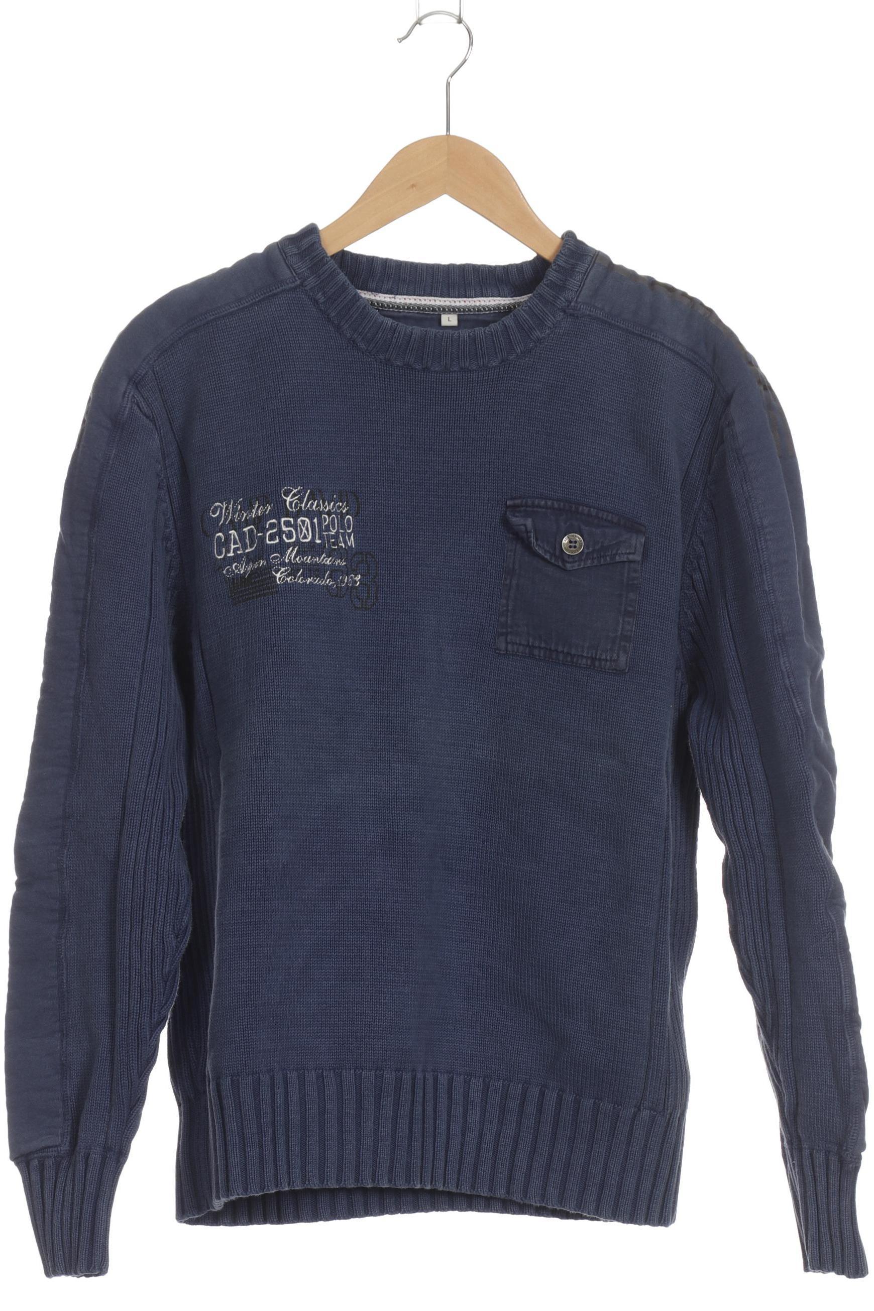 

Camp David Herren Pullover, blau, Gr.
