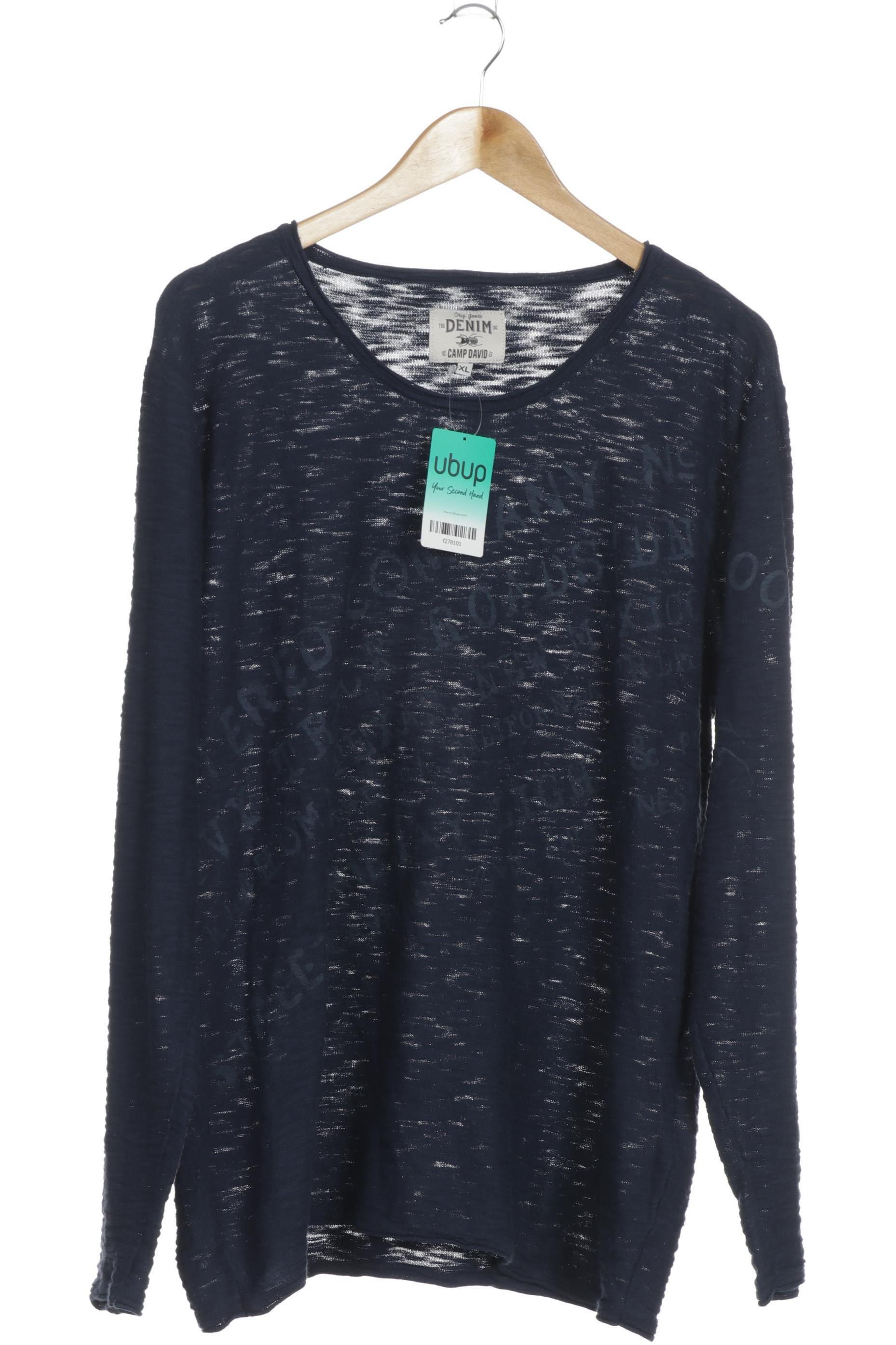 

Camp David Herren Pullover, blau, Gr.