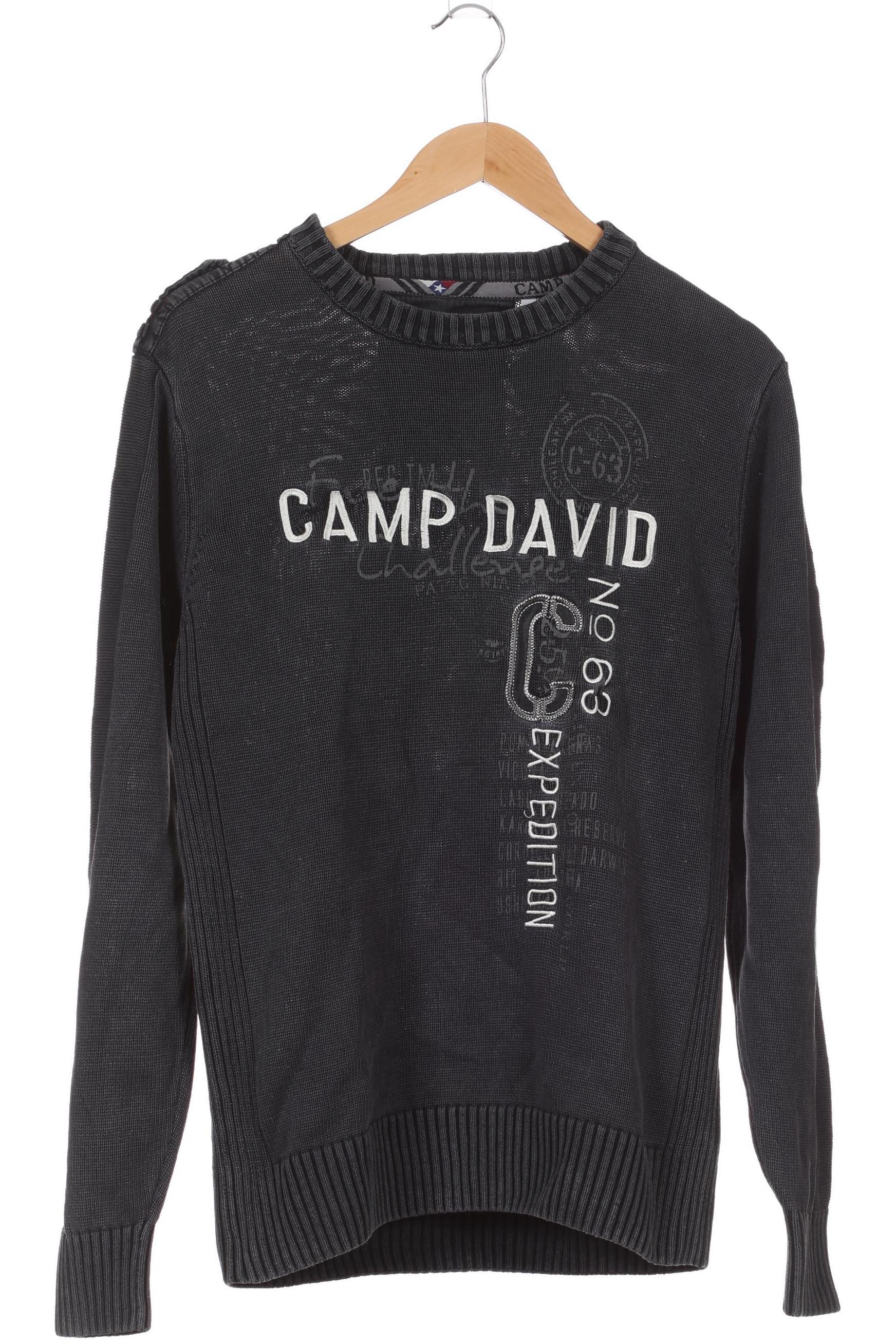 

Camp David Herren Pullover, grau, Gr.