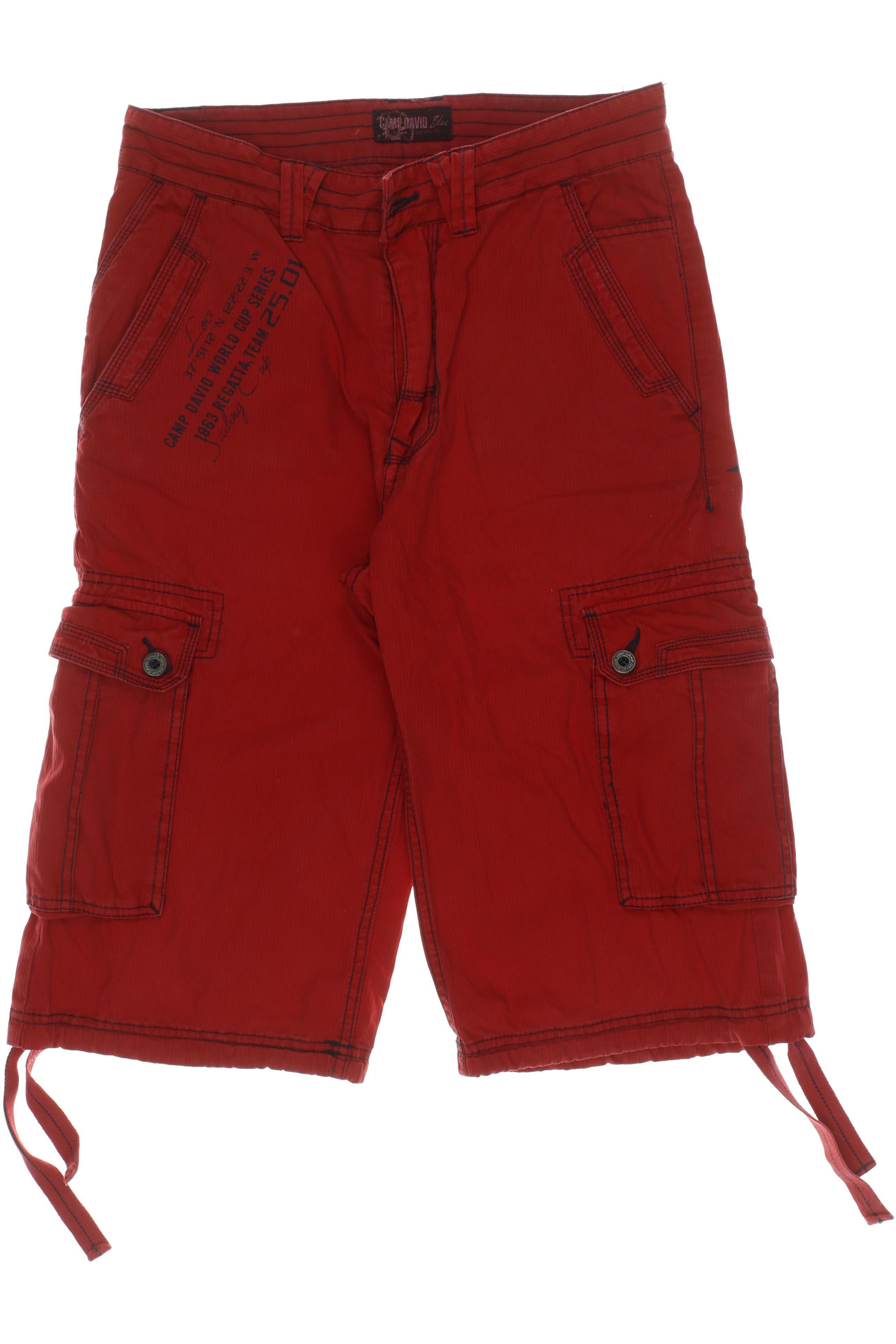 

Camp David Herren Shorts, rot, Gr.