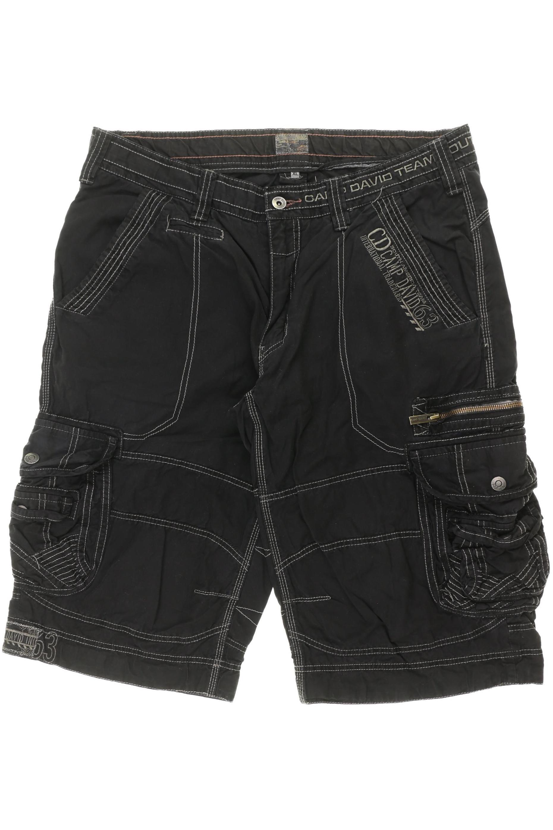Thumbnail - Camp David Herren Shorts, schwarz, Gr.