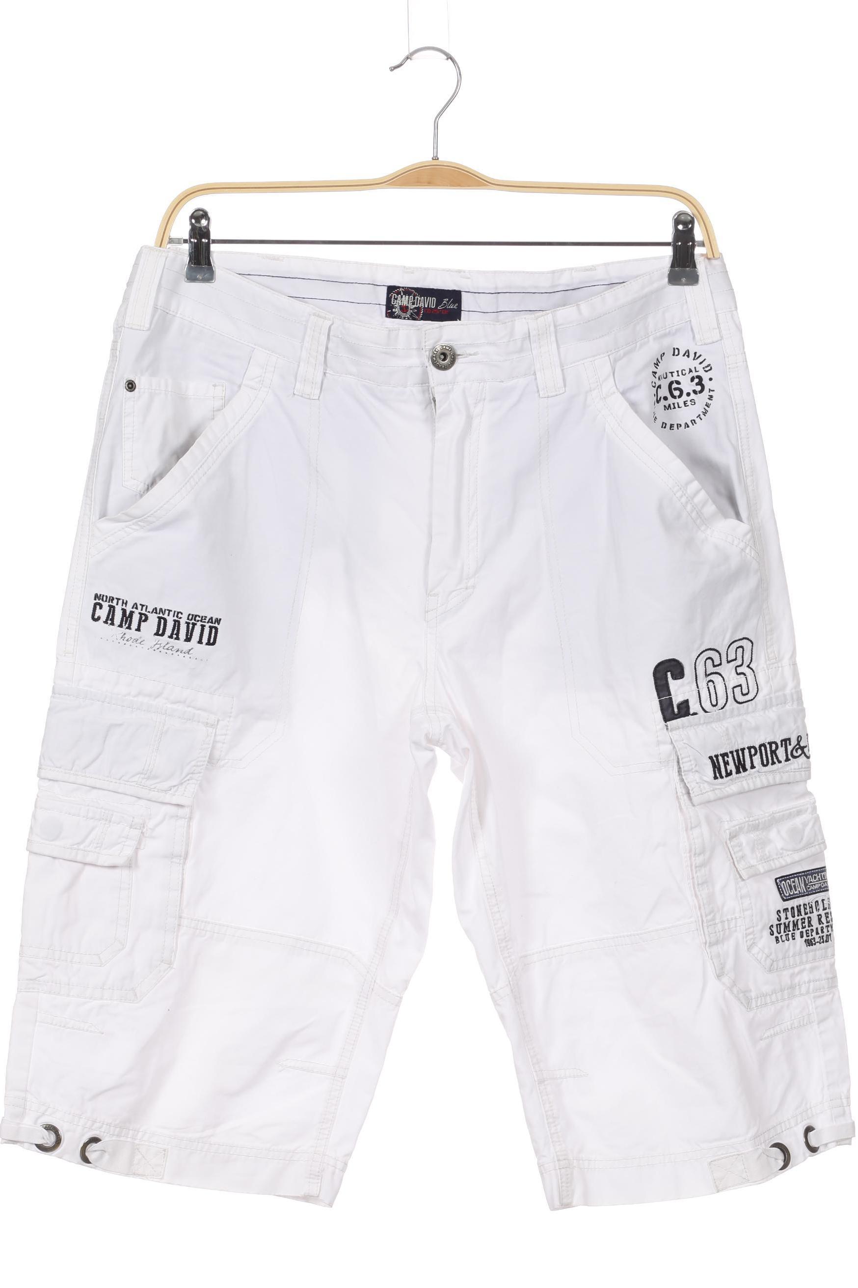 

Camp David Herren Shorts, weiß, Gr. 36