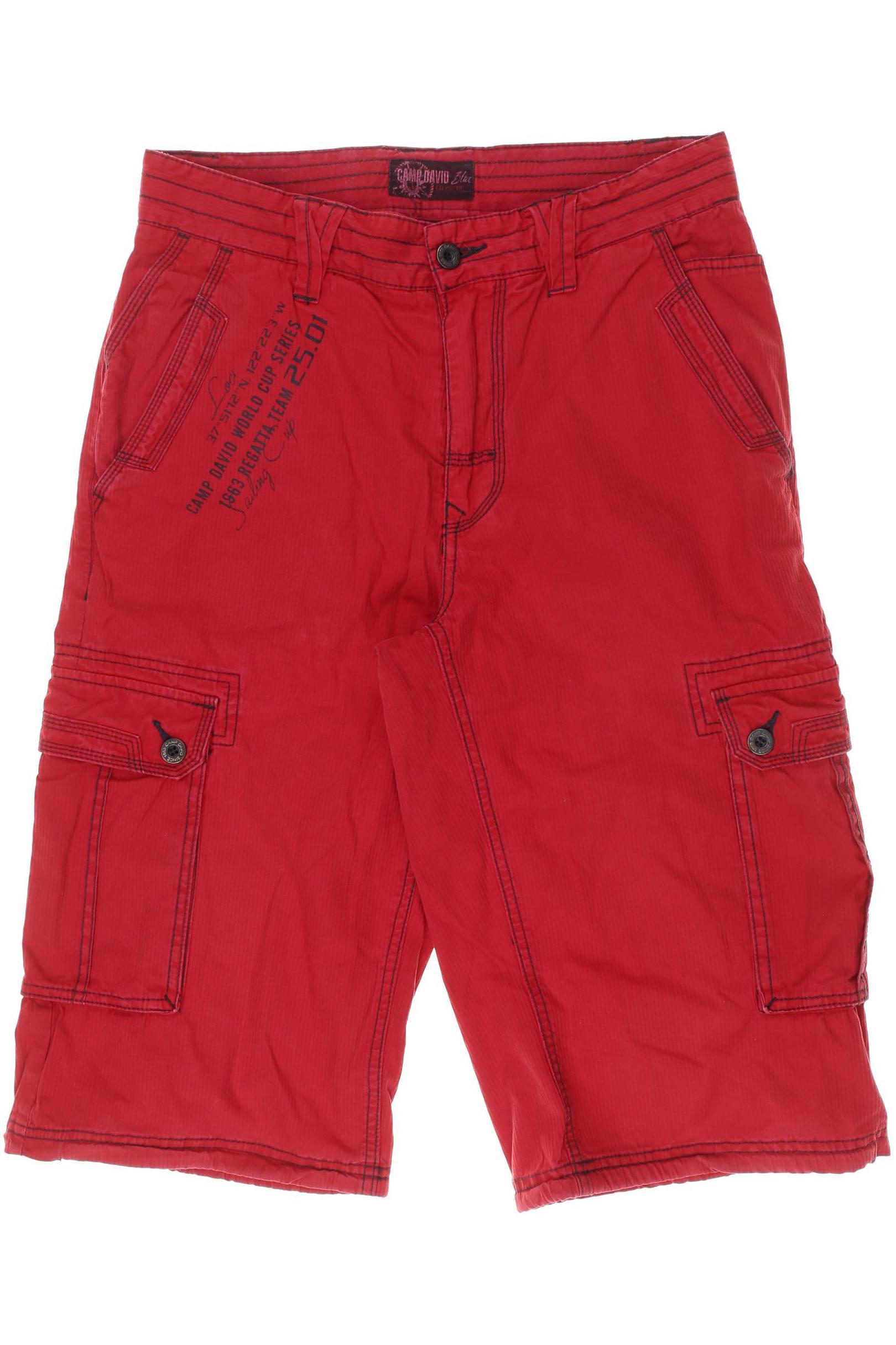 

Camp David Herren Shorts, rot, Gr.