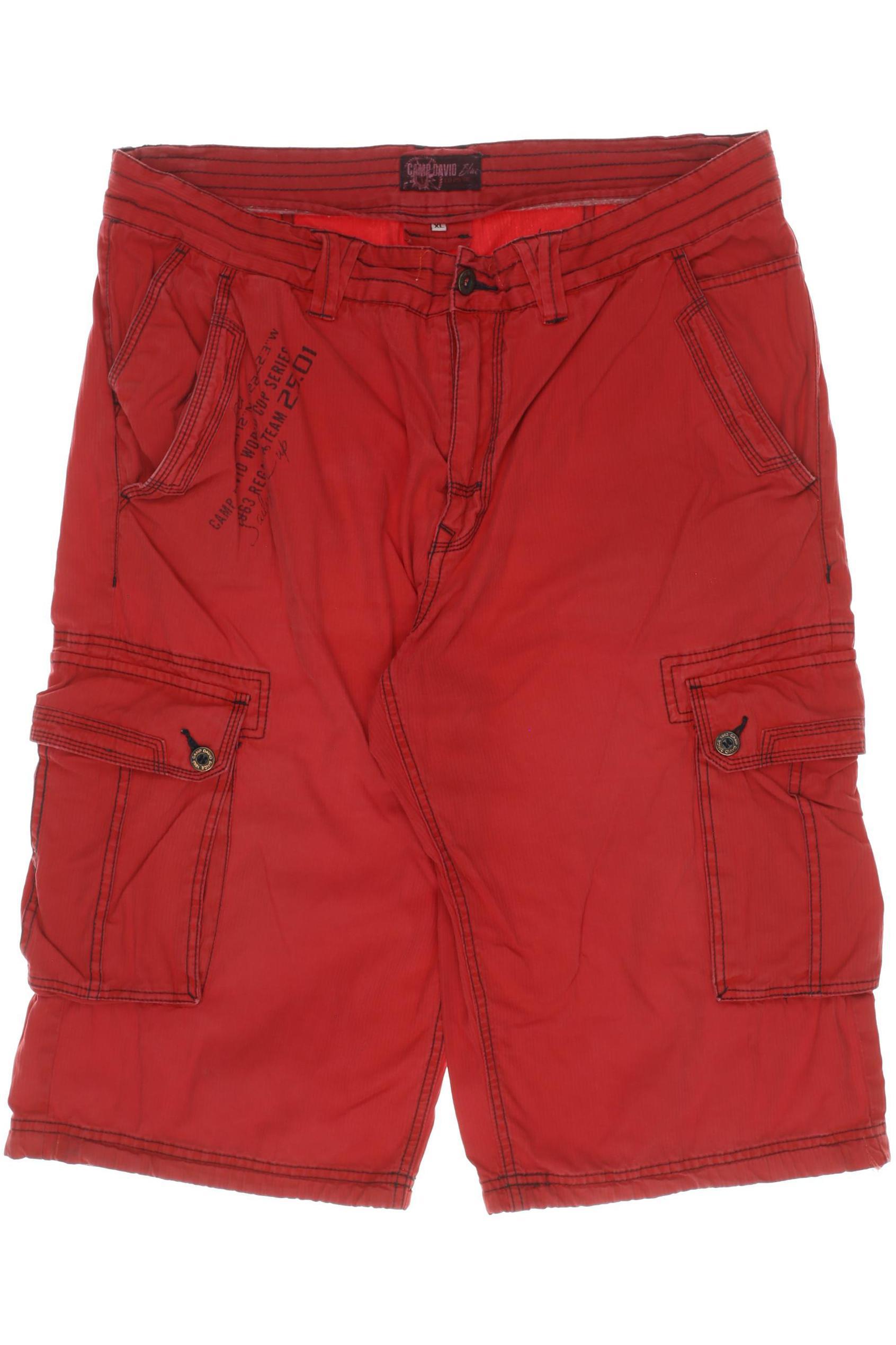 

Camp David Herren Shorts, rot, Gr.