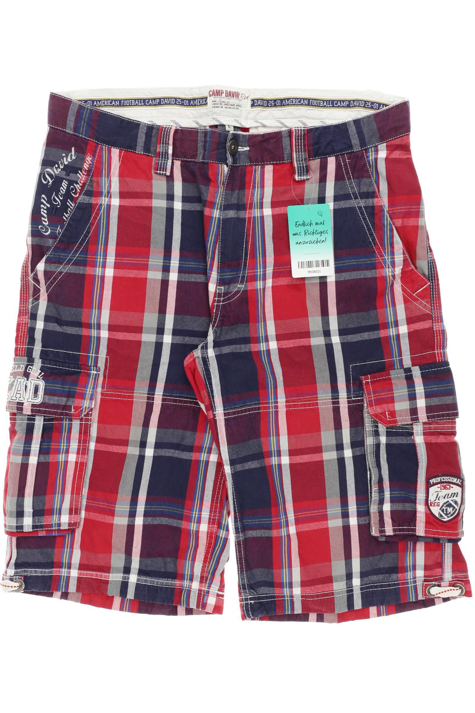 

Camp David Herren Shorts, rot, Gr.